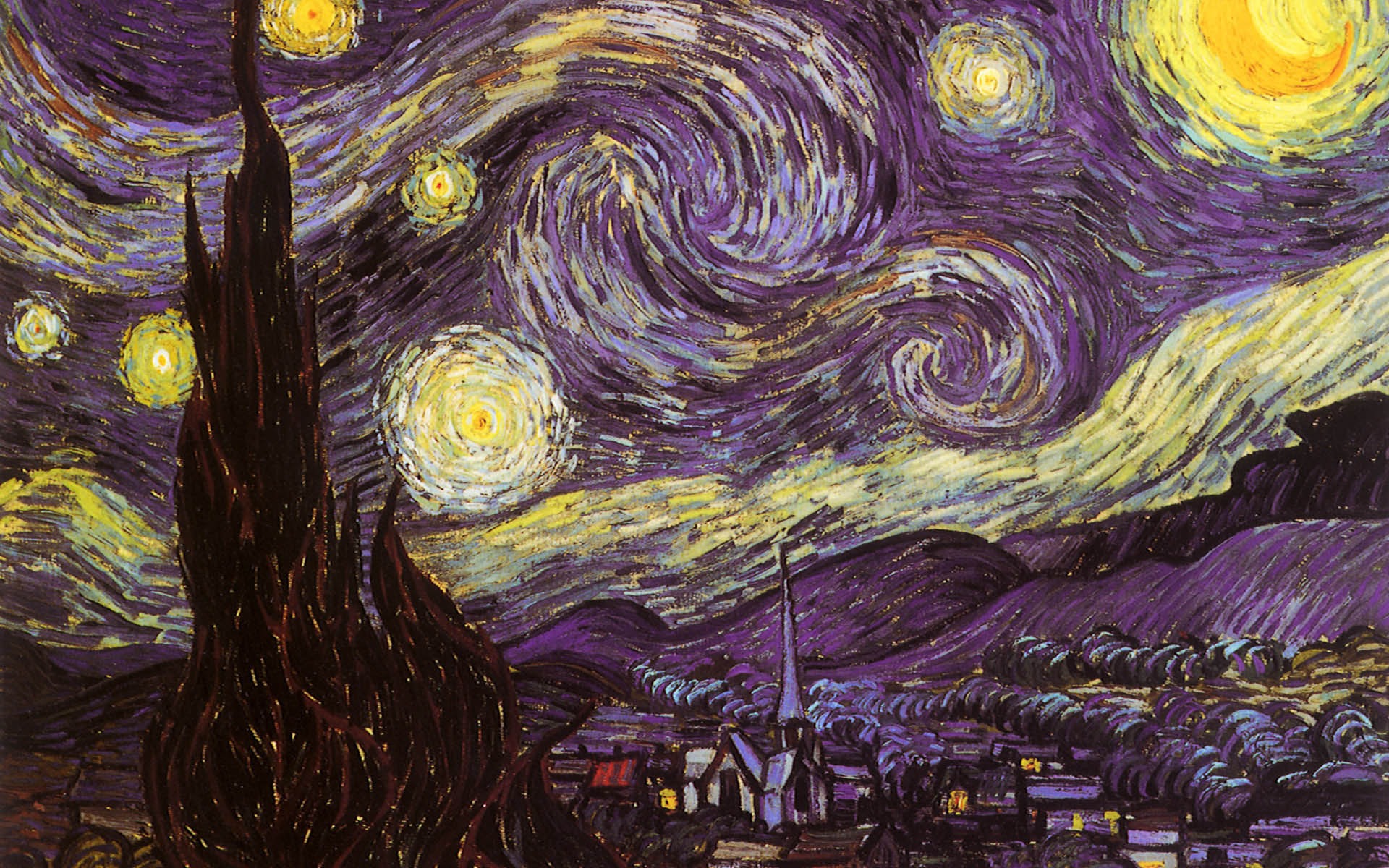 Vincent Van Gogh malování tapetu (2) #11 - 1920x1200