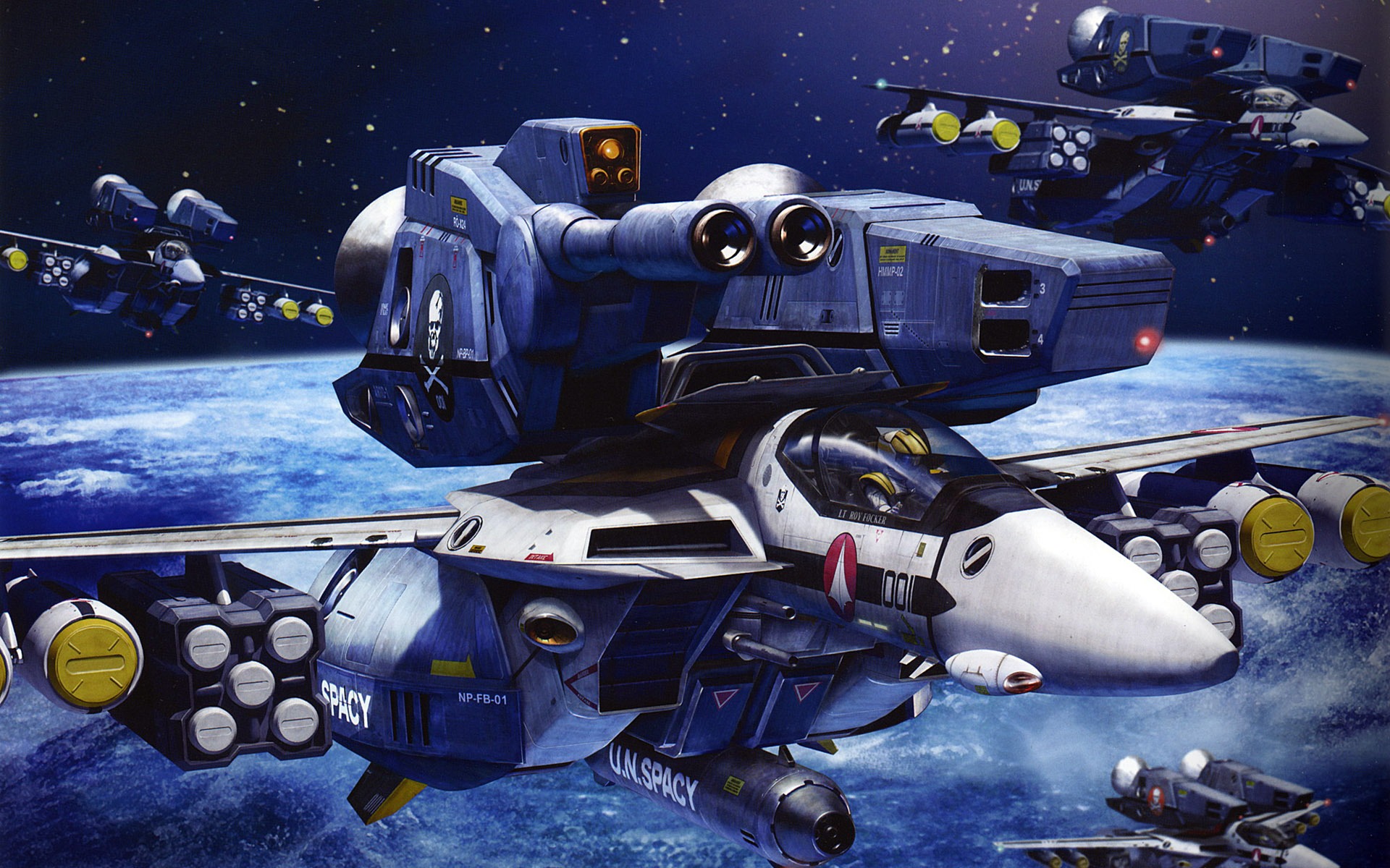 Macross fighter wallpaper (2) #16 - 1920x1200