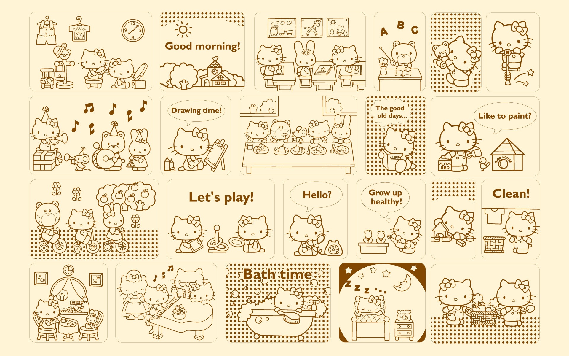 HelloKitty 壁紙(一) #18 - 1920x1200
