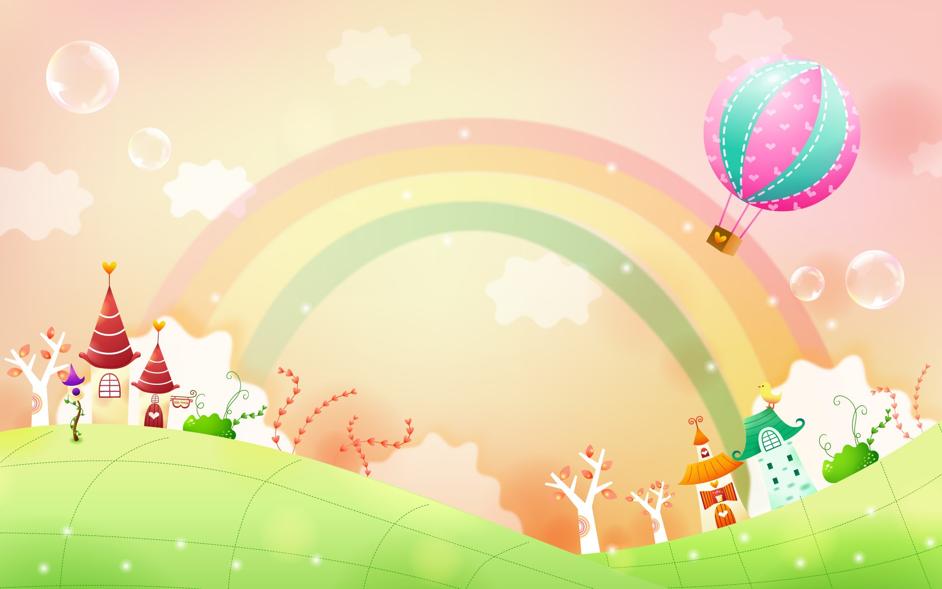 3次元設計のベクトルの壁紙 #30 - 1920x1200