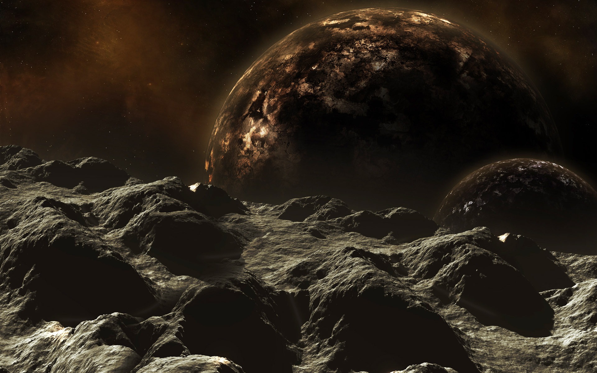 寬屏星空地球 壁紙(一) #6 - 1920x1200