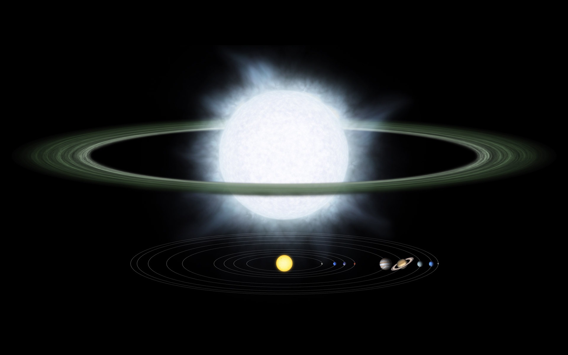 ワイド壁紙星地球 (2) #8 - 1920x1200