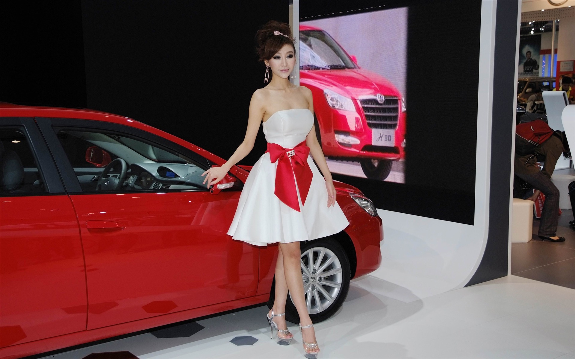 2010 Beijing International Auto Show beauty (rebar works) #8 - 1920x1200