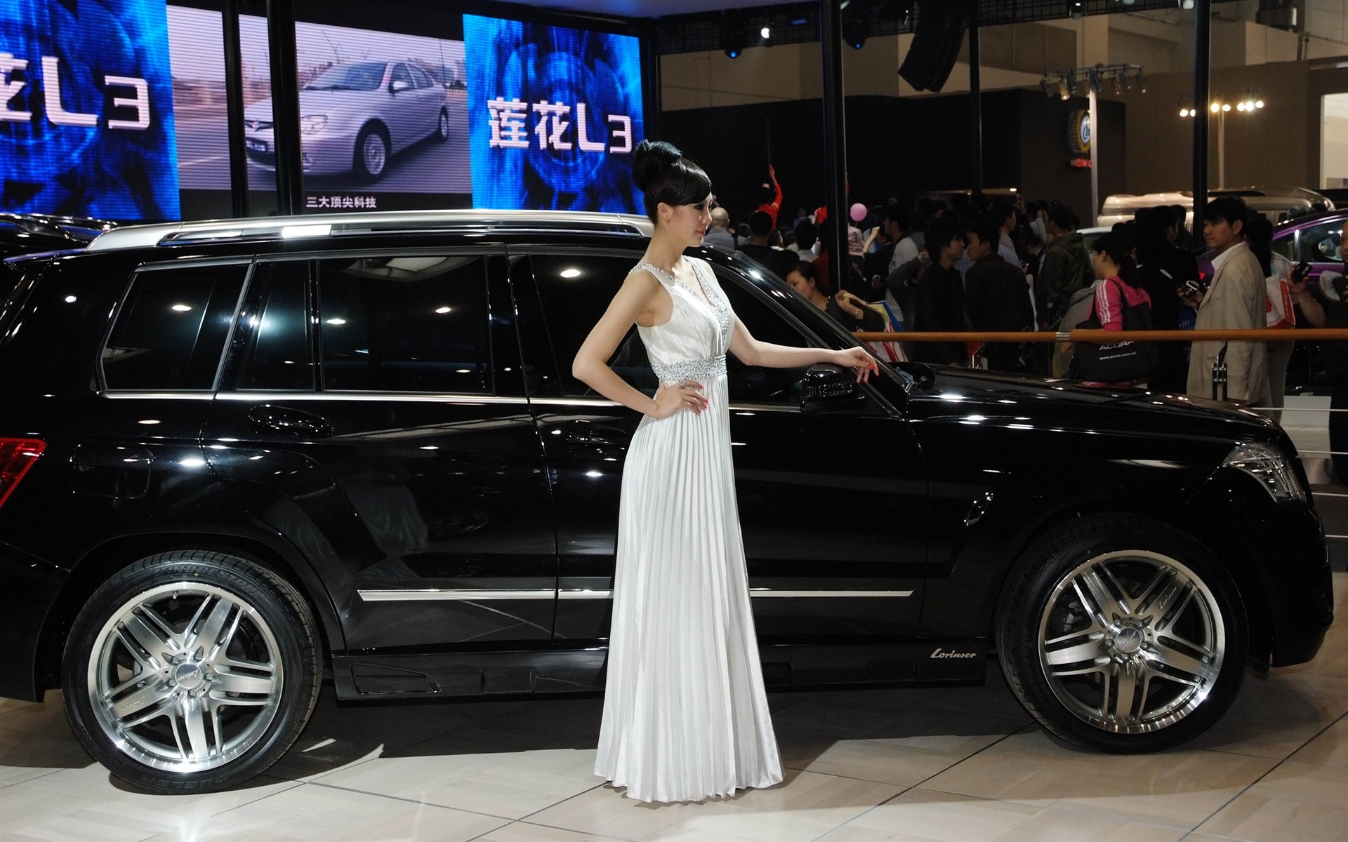 2010 Beijing International Auto Show Heung Che beauty (rebar works) #8 - 1920x1200