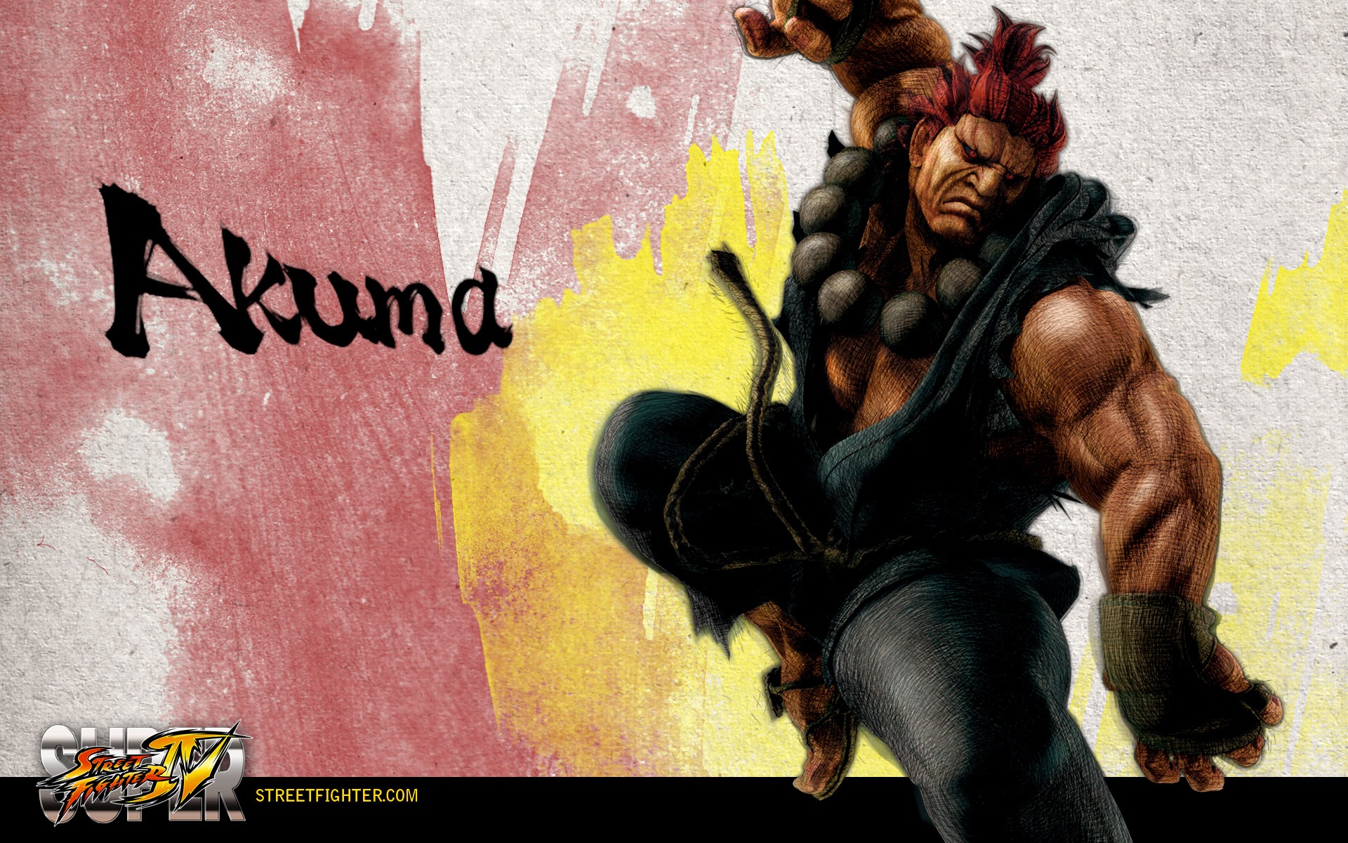Super Street Fighter 4 Ink Chinese style wallpaper #4 - 1920x1200