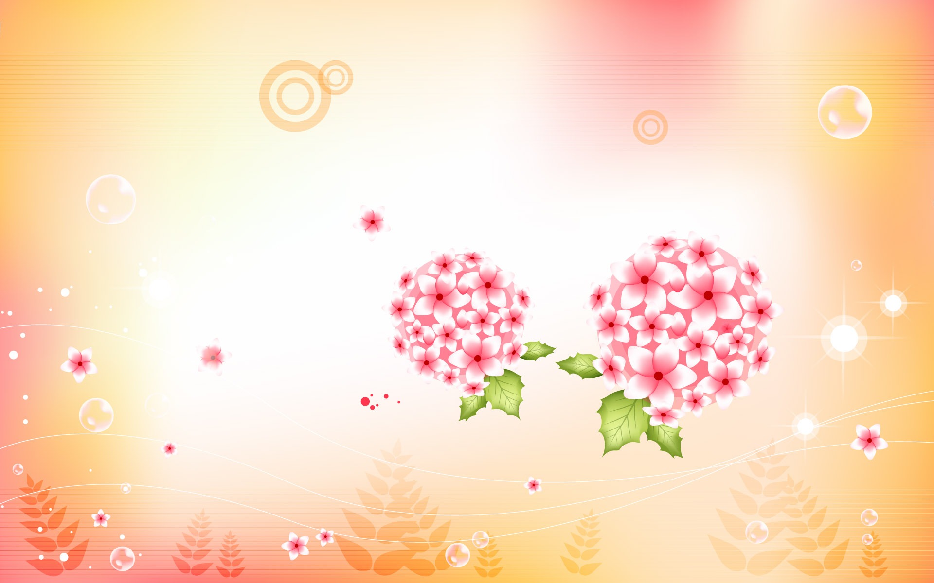 炫彩花紋 壁紙(十) #3 - 1920x1200