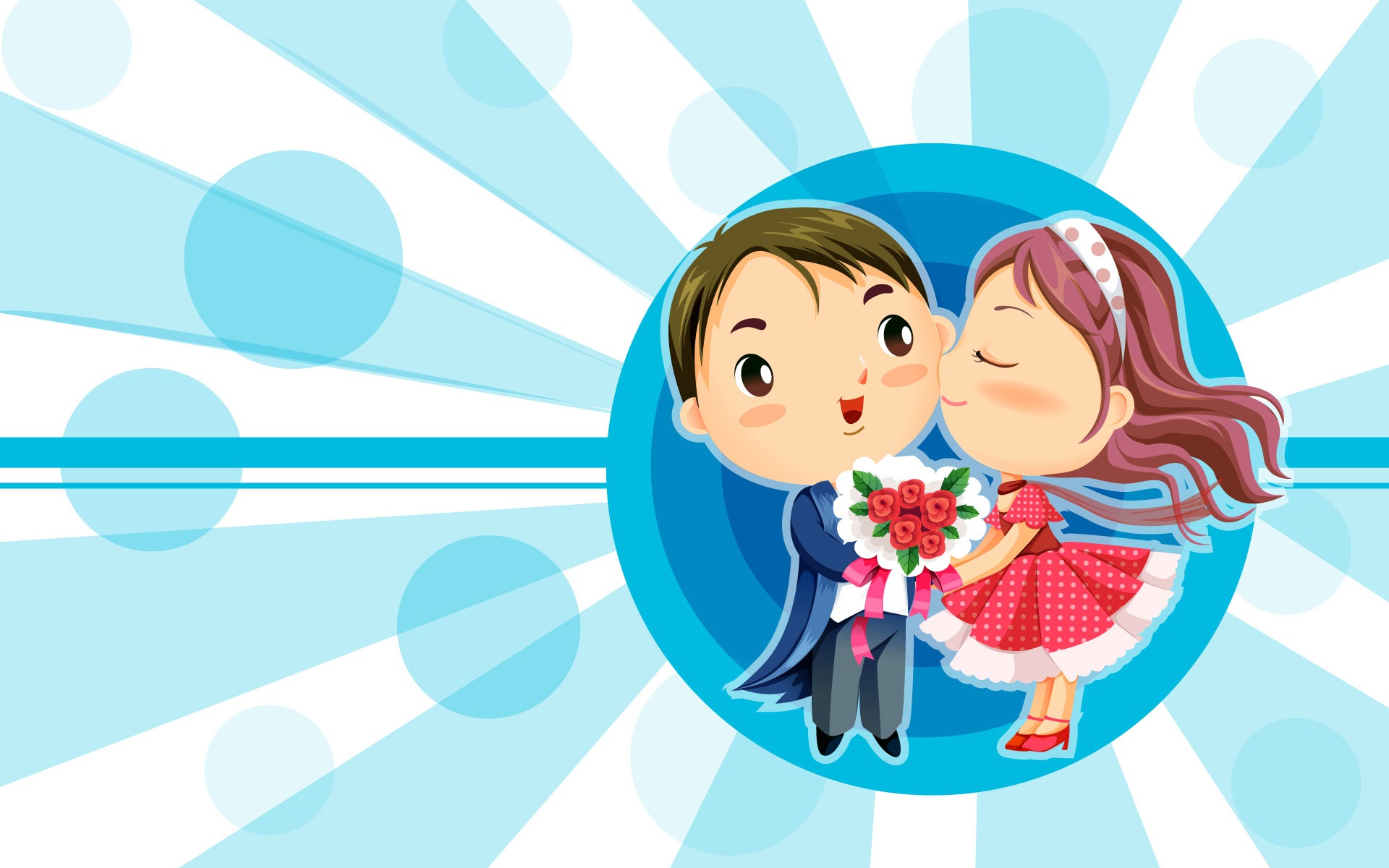 Valentine's Day Love Wallpaper Vector (1) #6 - 1920x1200