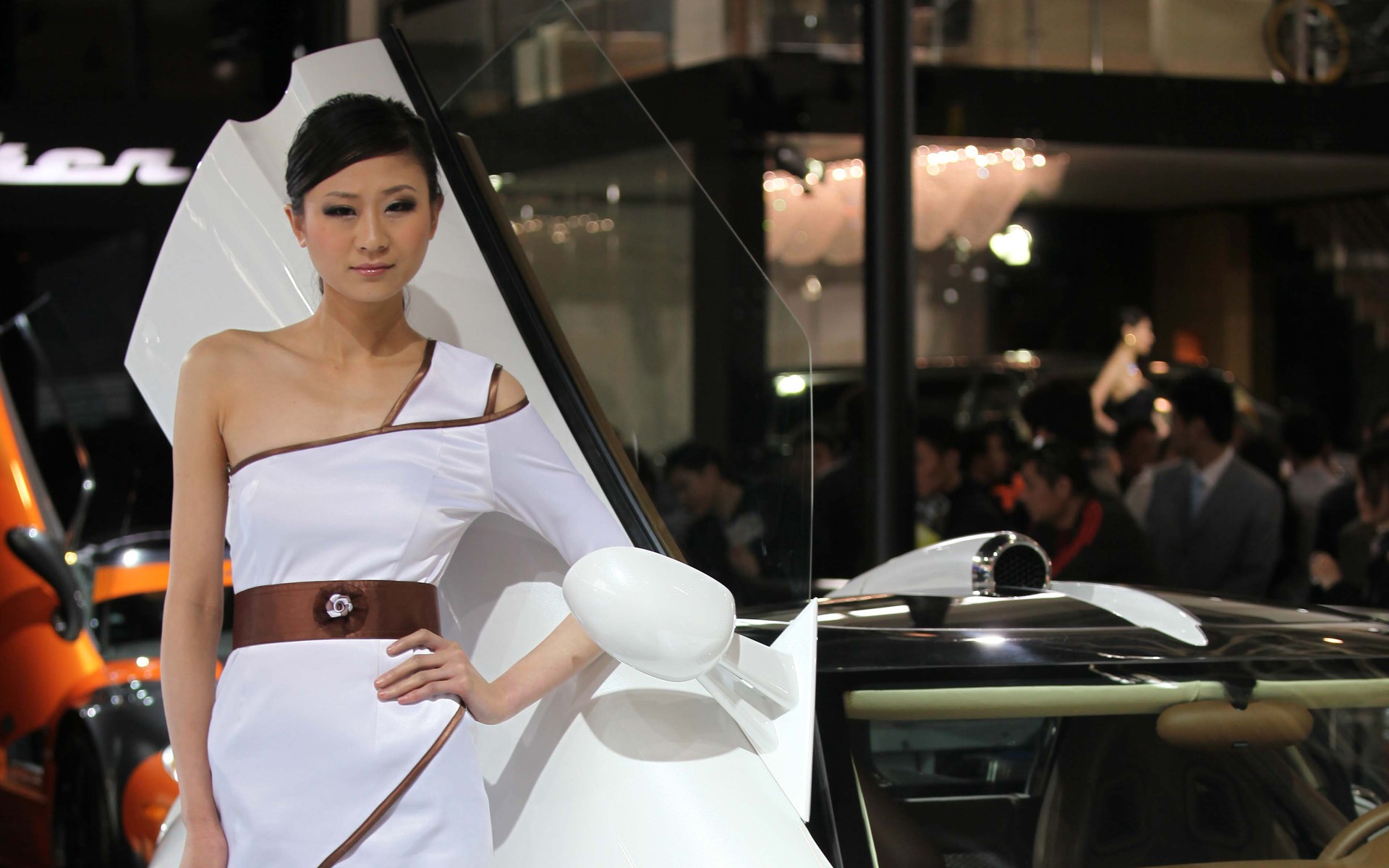 2010 Beijing International Auto Show beauty (1) (the wind chasing the clouds works) #24 - 1920x1200