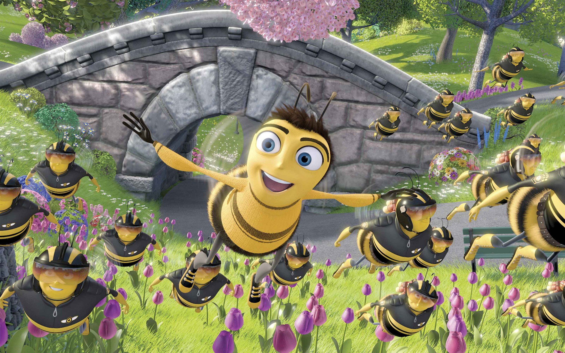 Bee Movie 蜜蜂總動員 高清壁紙 #11 - 1920x1200