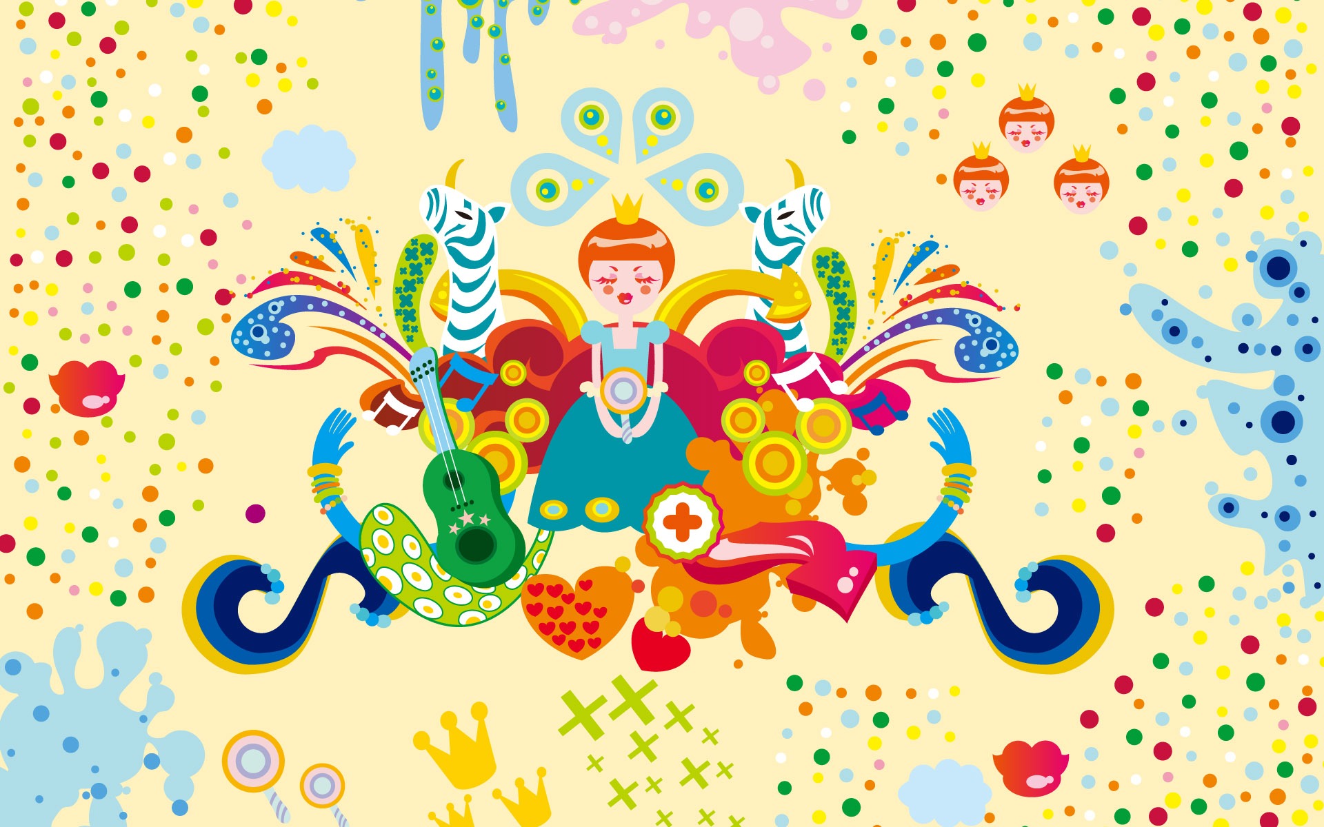 寬屏潮流矢量 壁紙(二) #6 - 1920x1200