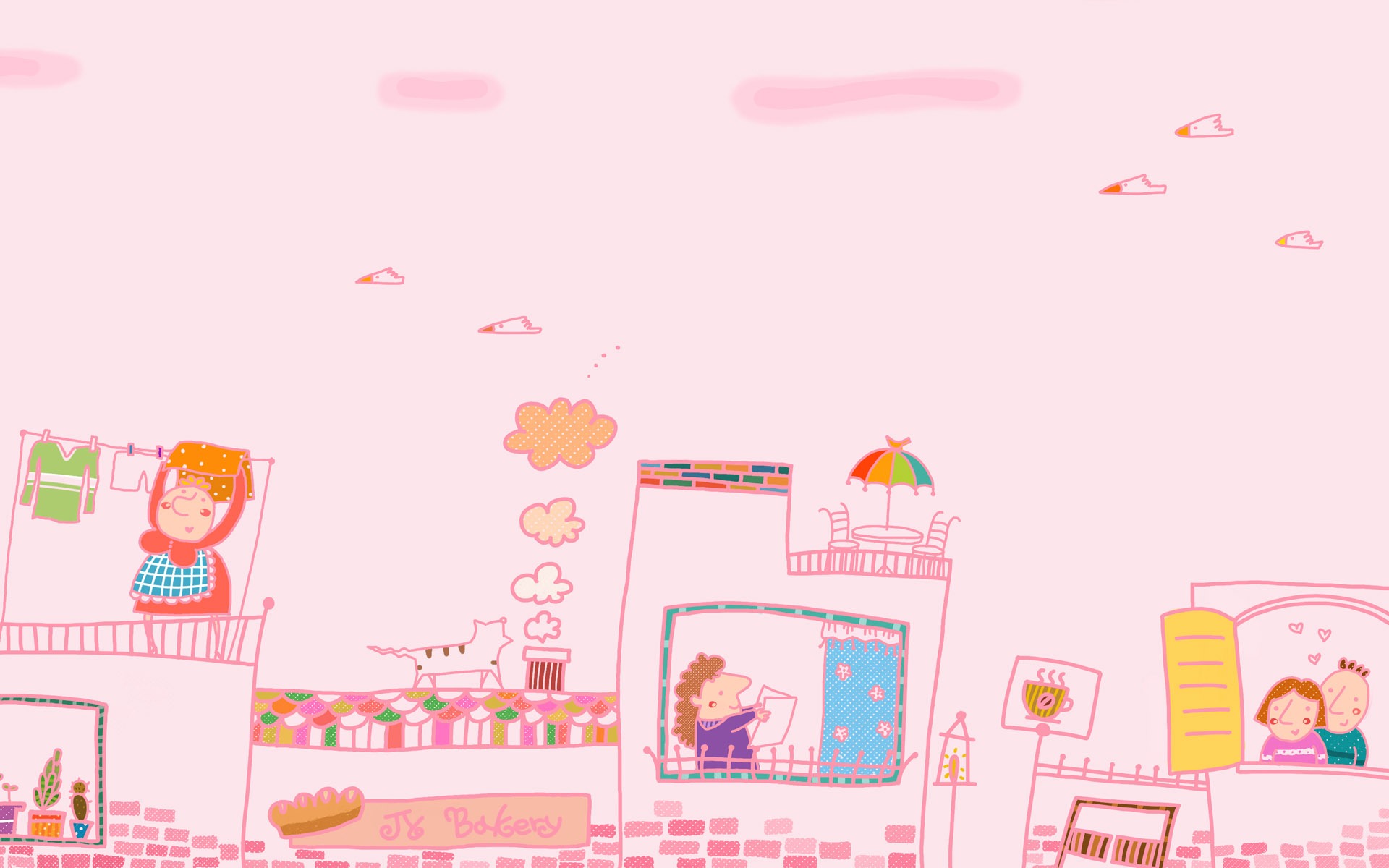 超大卡通 壁紙(一) #2 - 1920x1200