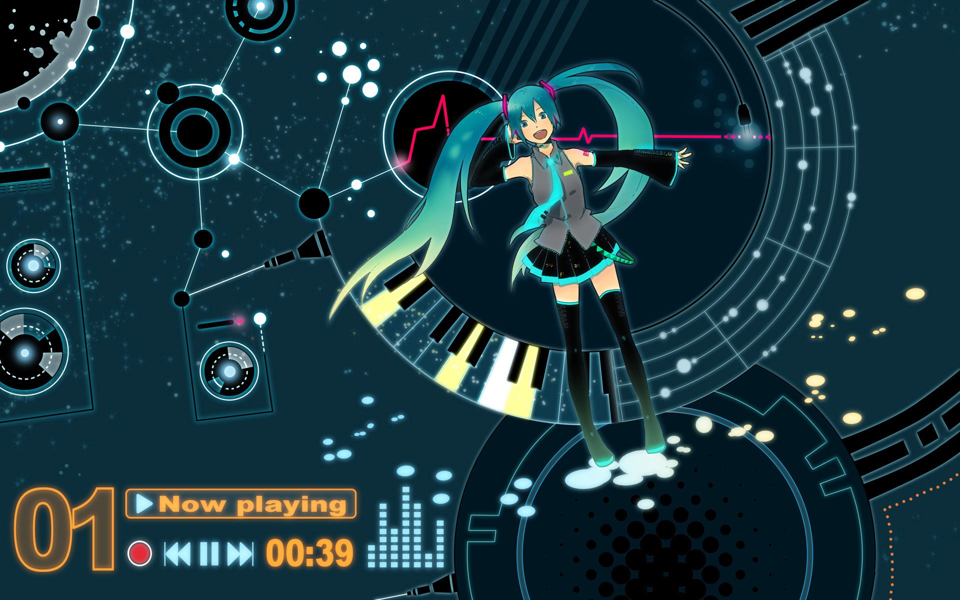 初音未來系列 壁紙(三) #15 - 1920x1200