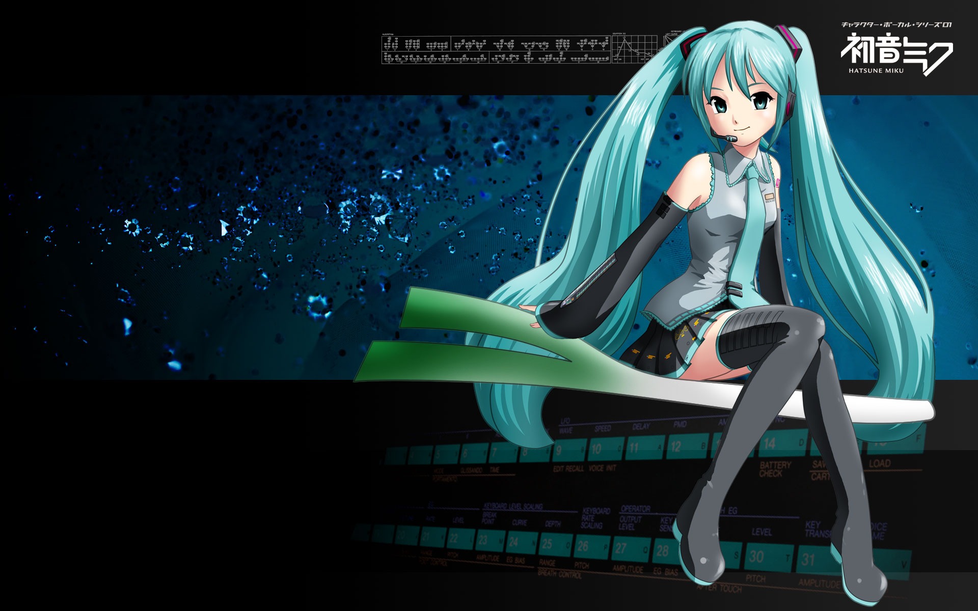 初音未来系列 壁纸(四)9 - 1920x1200