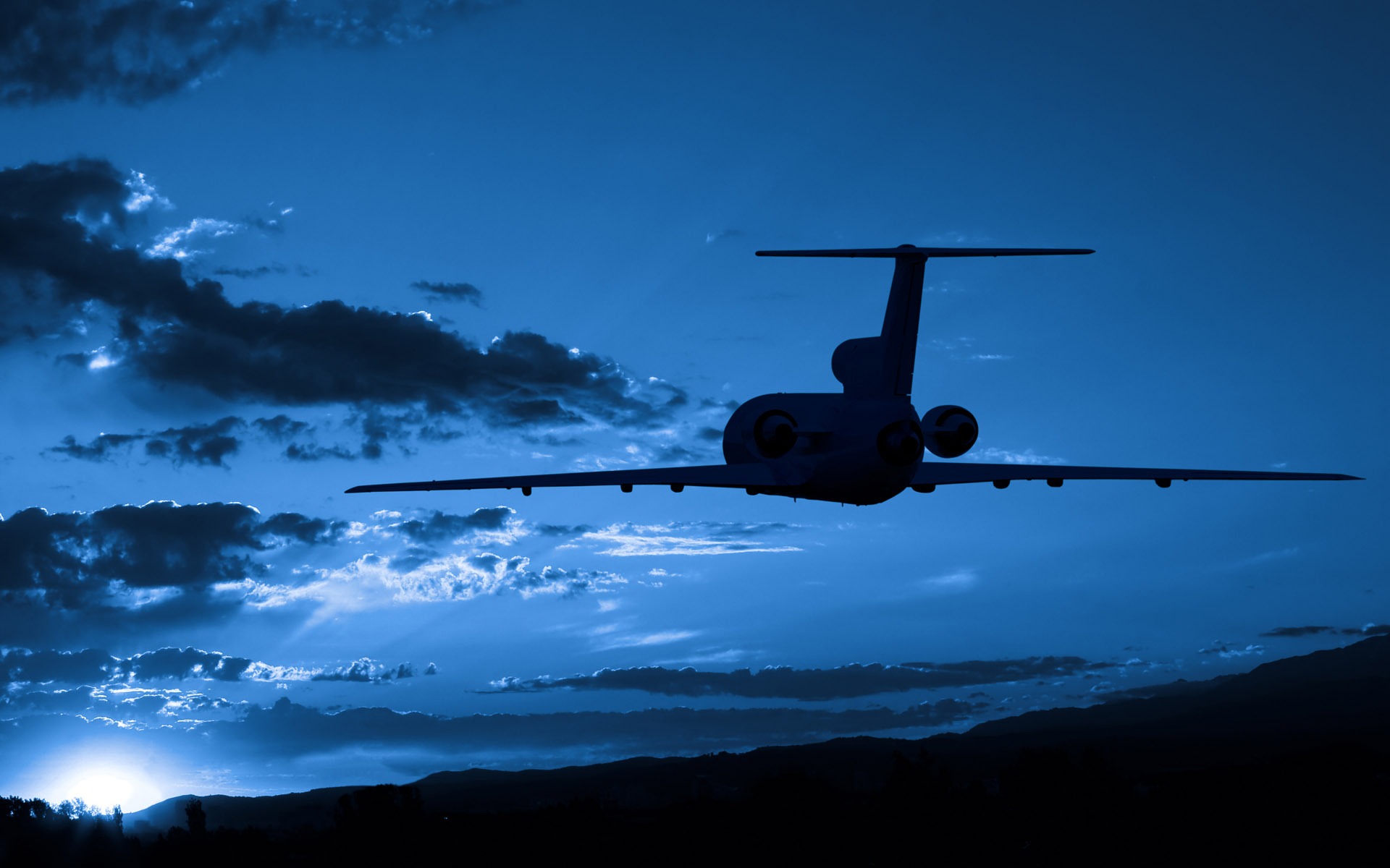 HDの壁紙、民間航空機の写真 #3 - 1920x1200