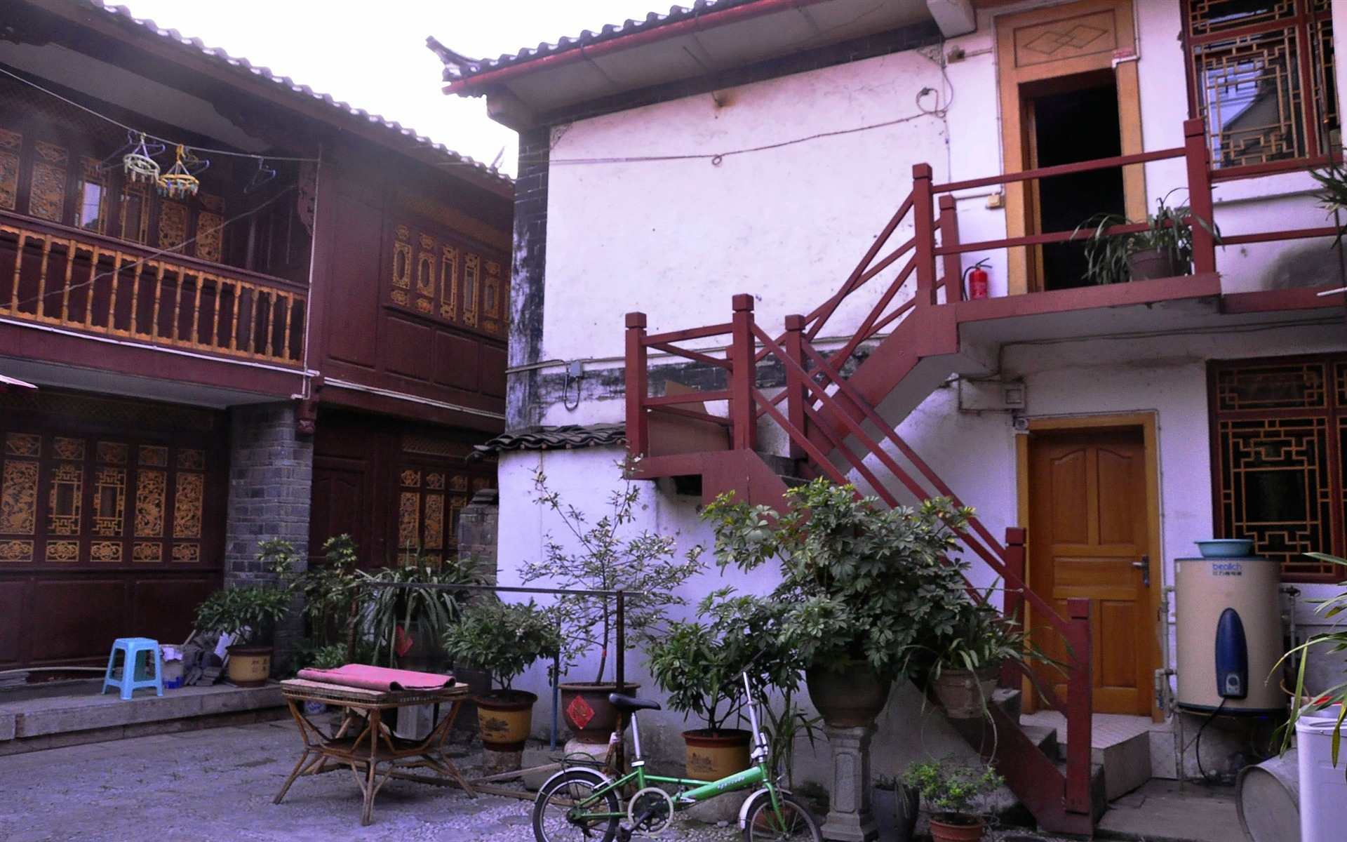 Lijiang ancient town atmosphere (1) (old Hong OK works) #35 - 1920x1200