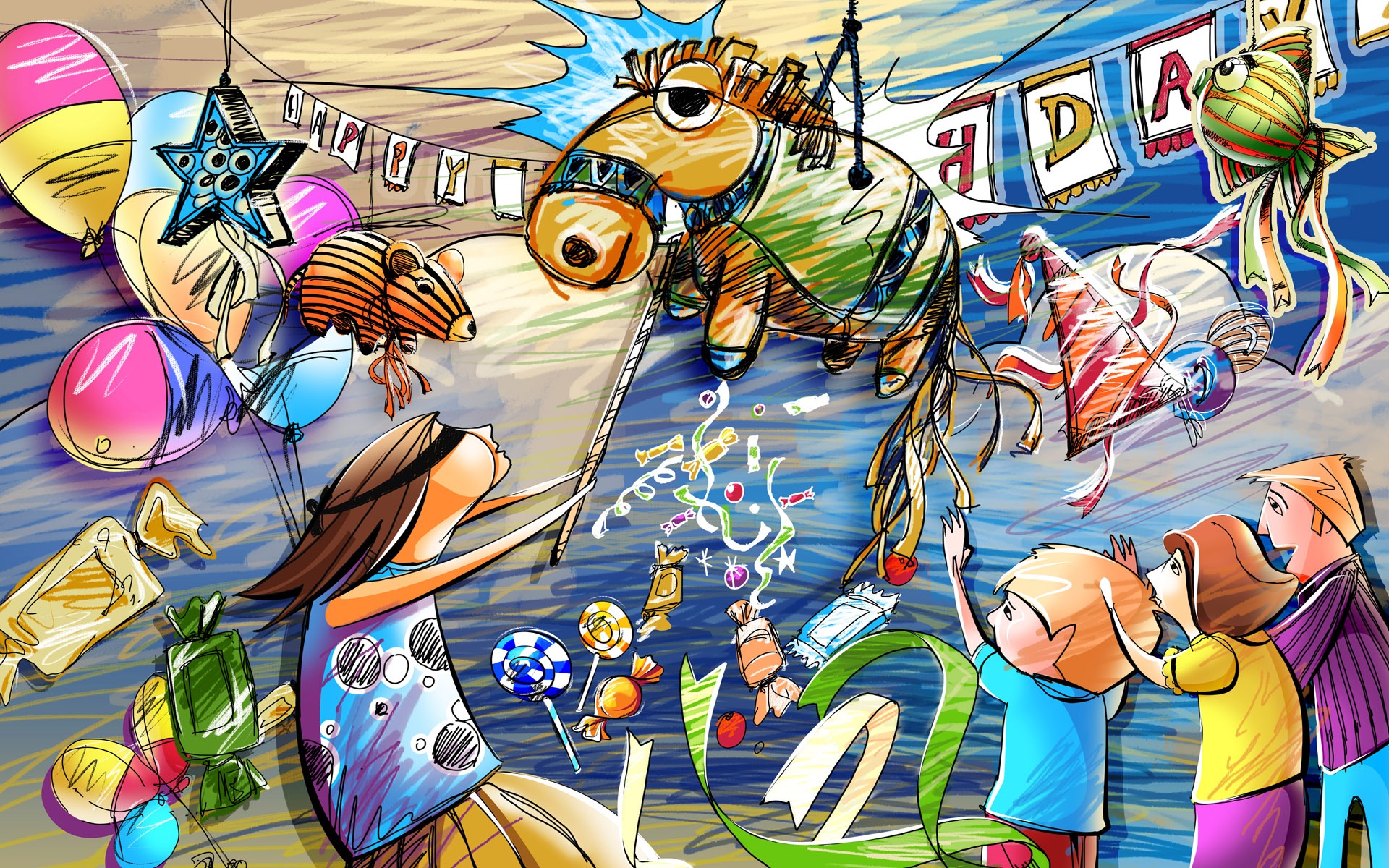 Cartoon wallpapers (1) #6 - 1920x1200