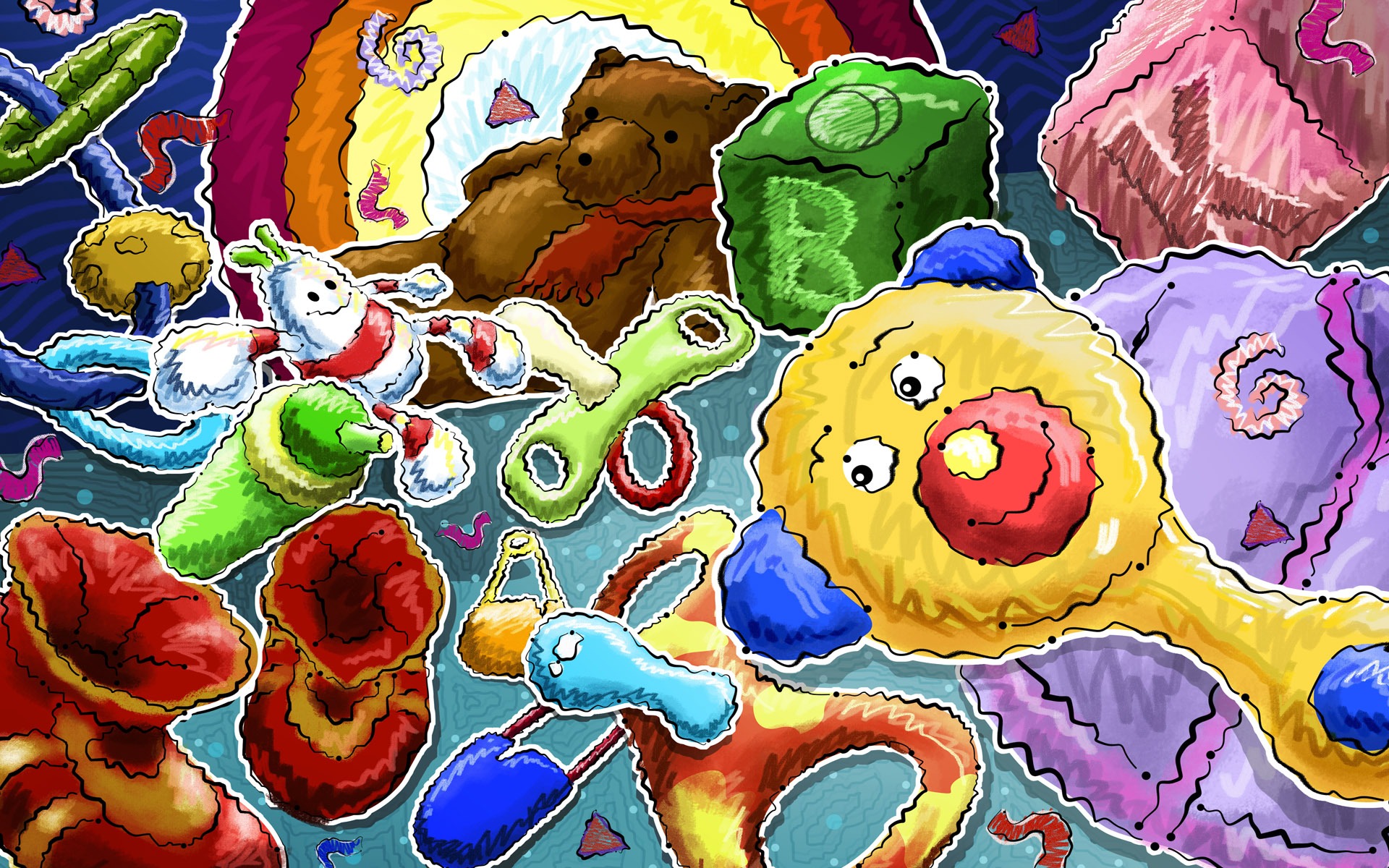 卡通世界 壁紙(一) #14 - 1920x1200