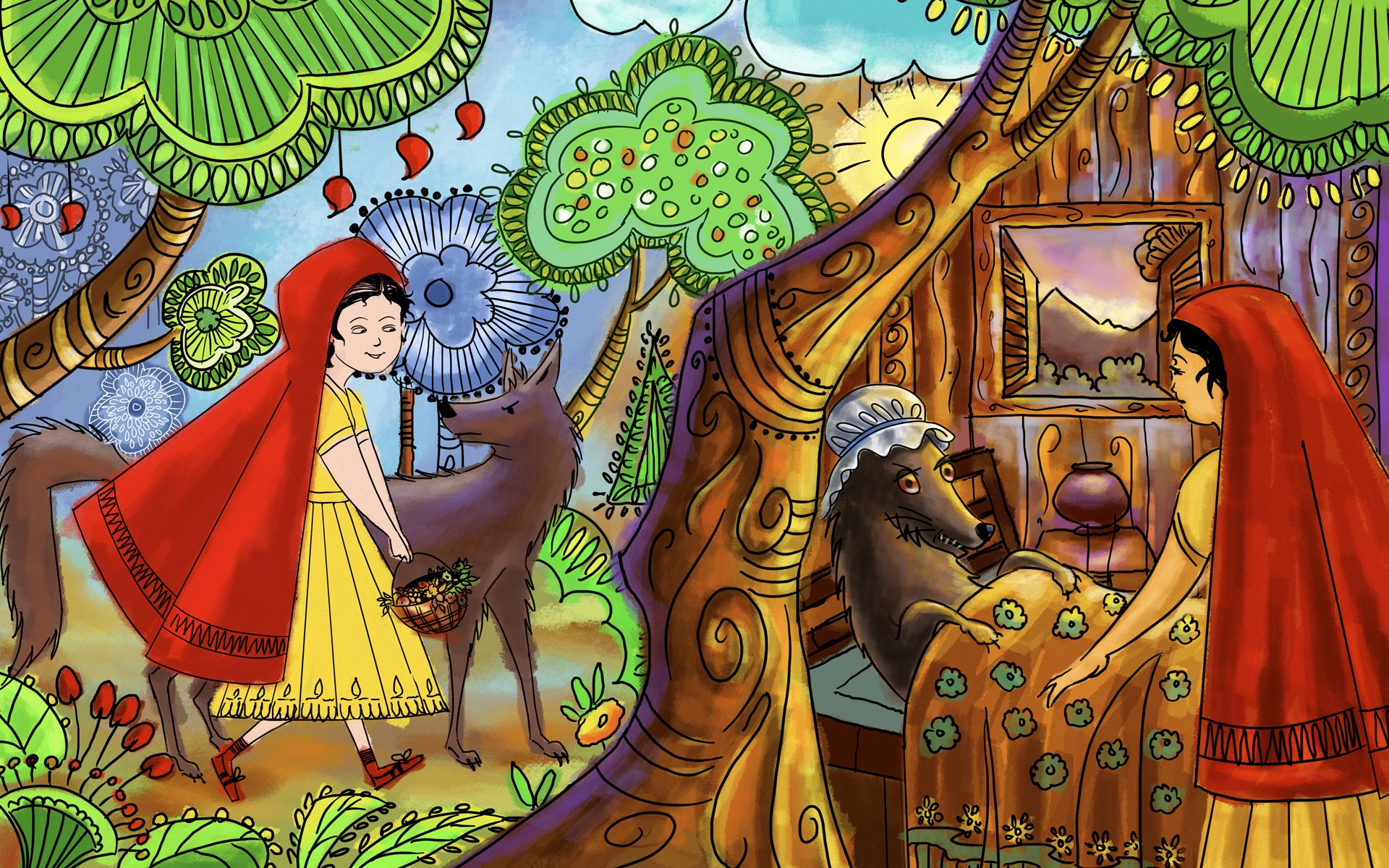 Cartoon wallpapers (2) #3 - 1920x1200