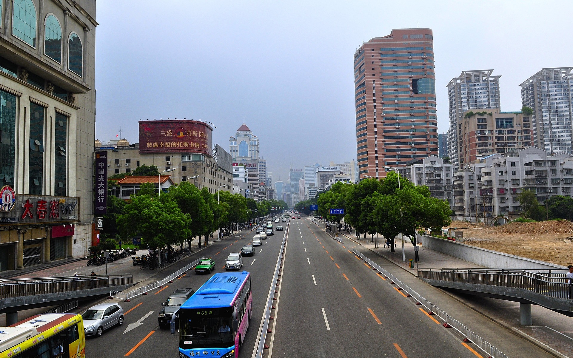 Fuzhou street with the shot (photo Works of change) #2 - 1920x1200