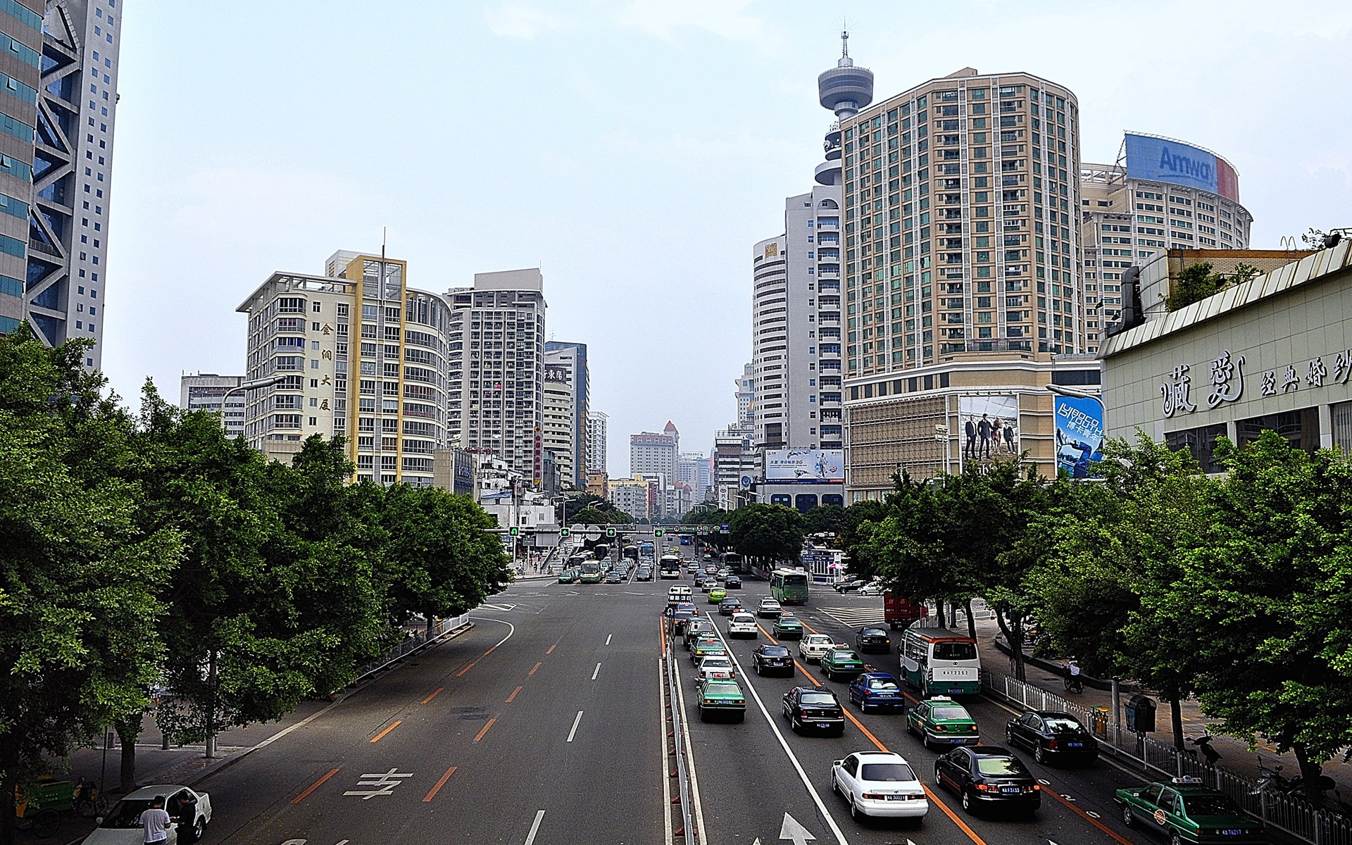 Fuzhou street with the shot (photo Works of change) #6 - 1920x1200