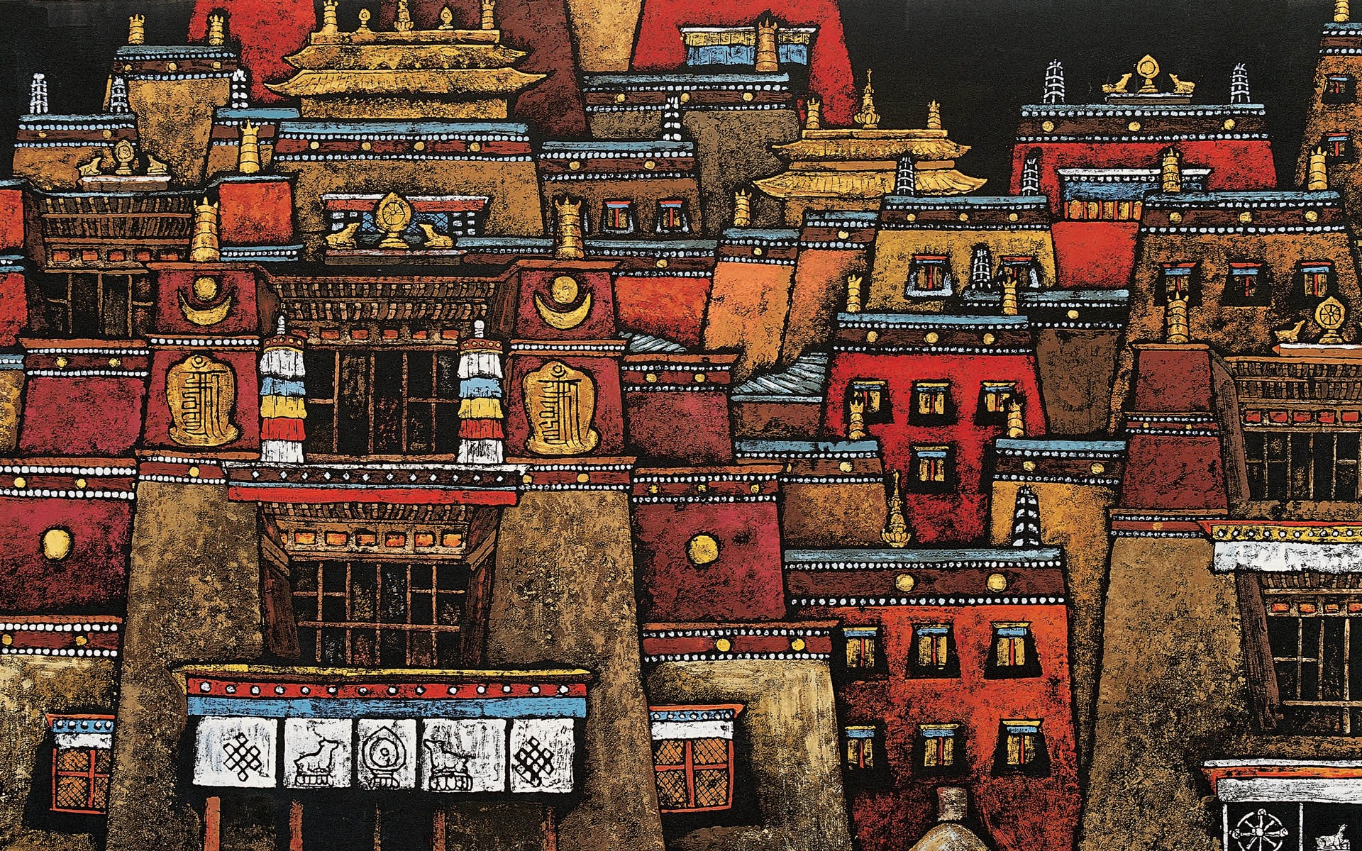 Cheung Pakistán tibetana fondo de pantalla de impresión (1) #18 - 1920x1200