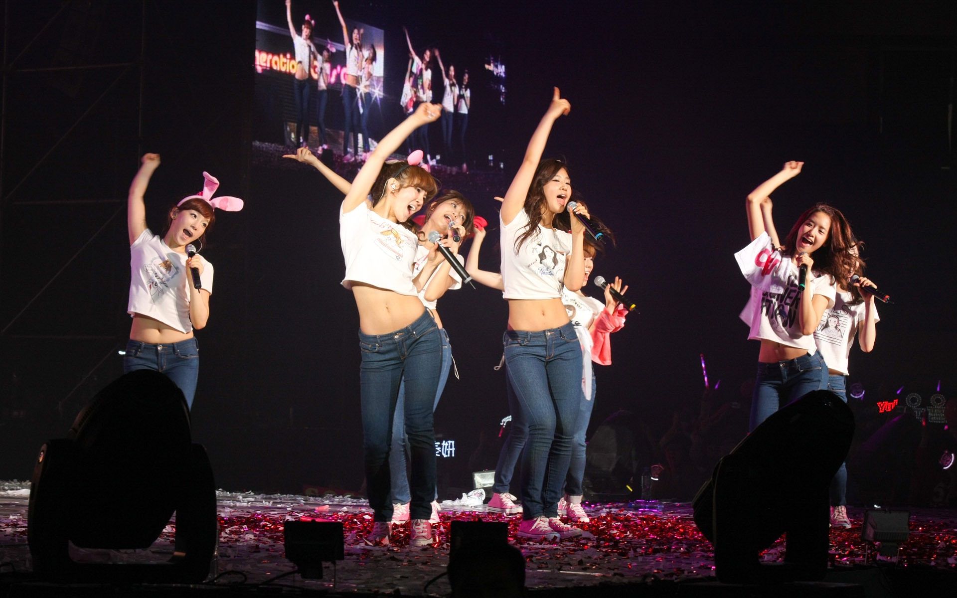 Fond d'écran Girls Generation concert (2) #20 - 1920x1200