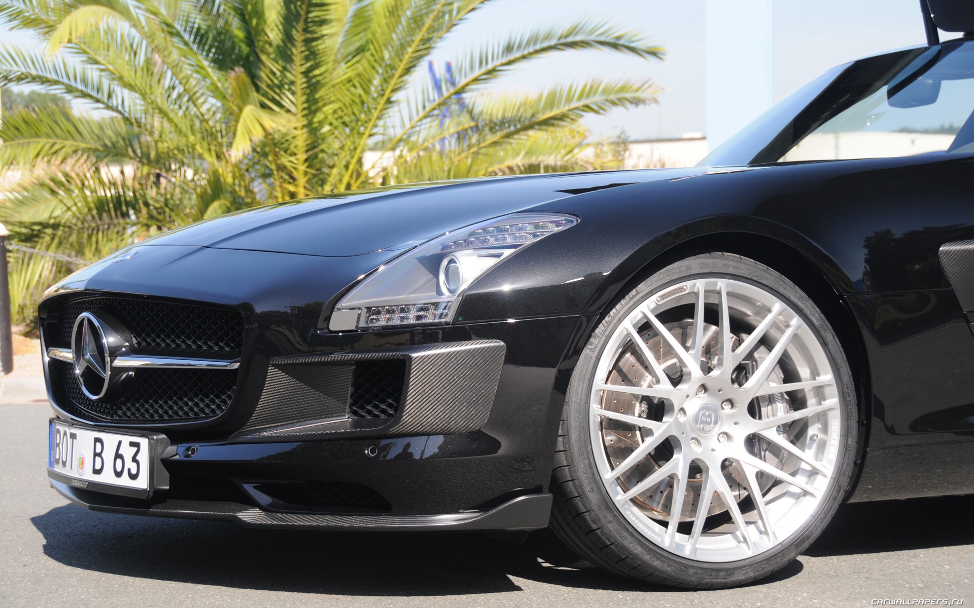 Brabus Mercedes-Benz SLS AMG - 2010 高清壁纸7 - 1920x1200