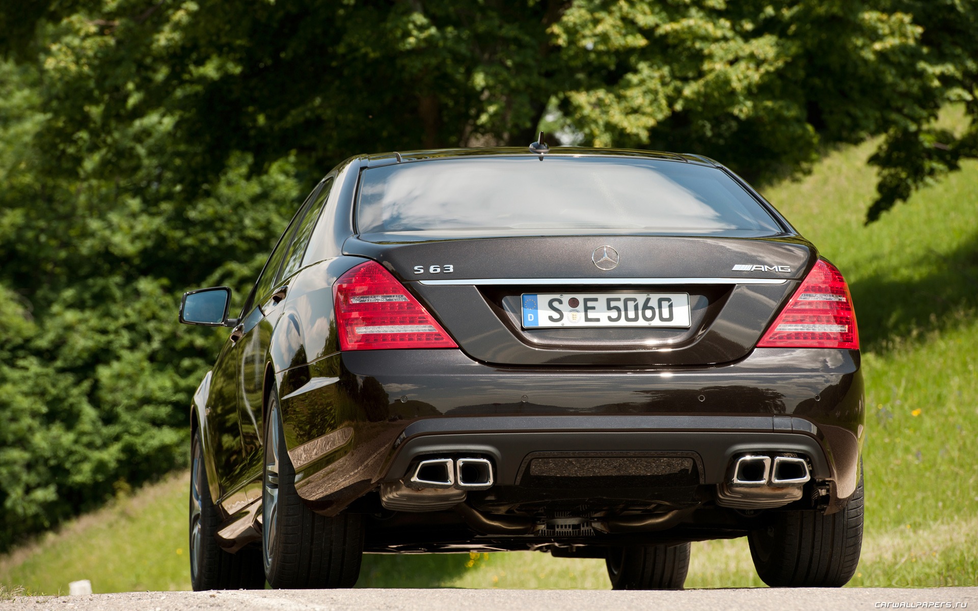 벤츠 S63이 AMG - 2010의 HD 벽지 #20 - 1920x1200