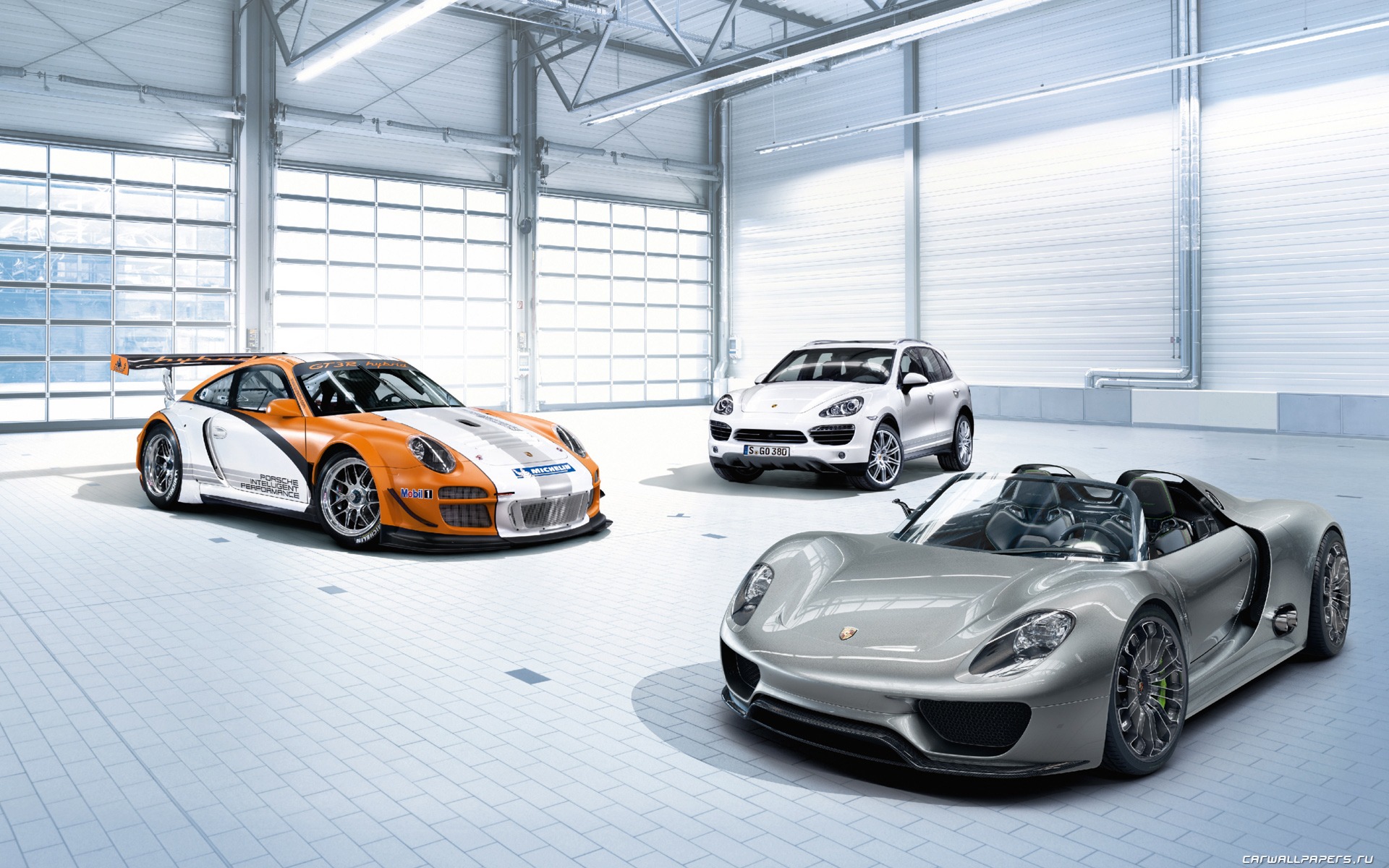 Concept Car Porsche 918 Spyder - 2010 保时捷11 - 1920x1200