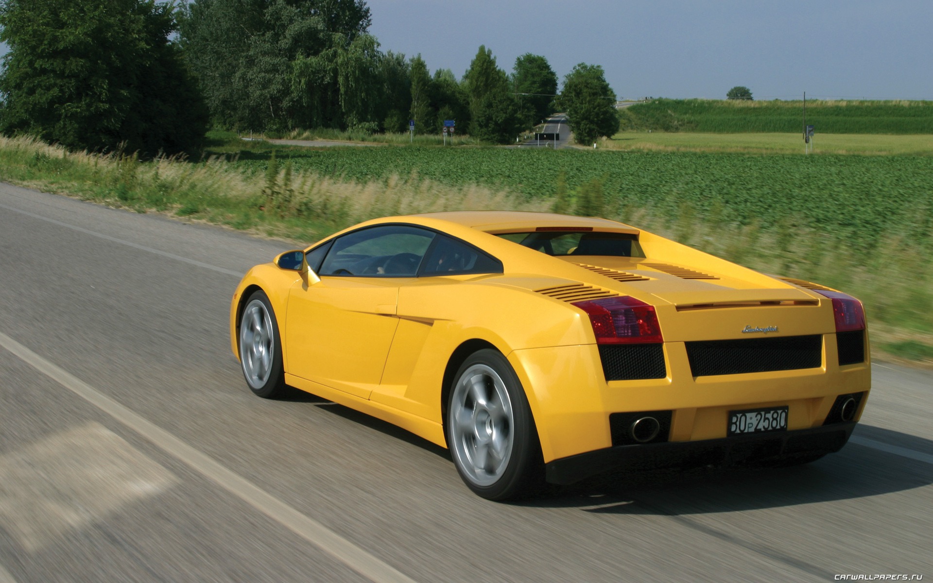 Lamborghini Gallardo - 2003 兰博基尼30 - 1920x1200