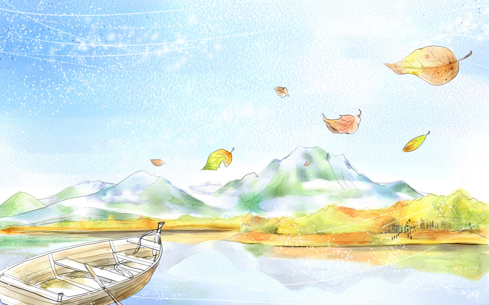 手描きのファンタジーの壁紙 (8) #20 - 1920x1200