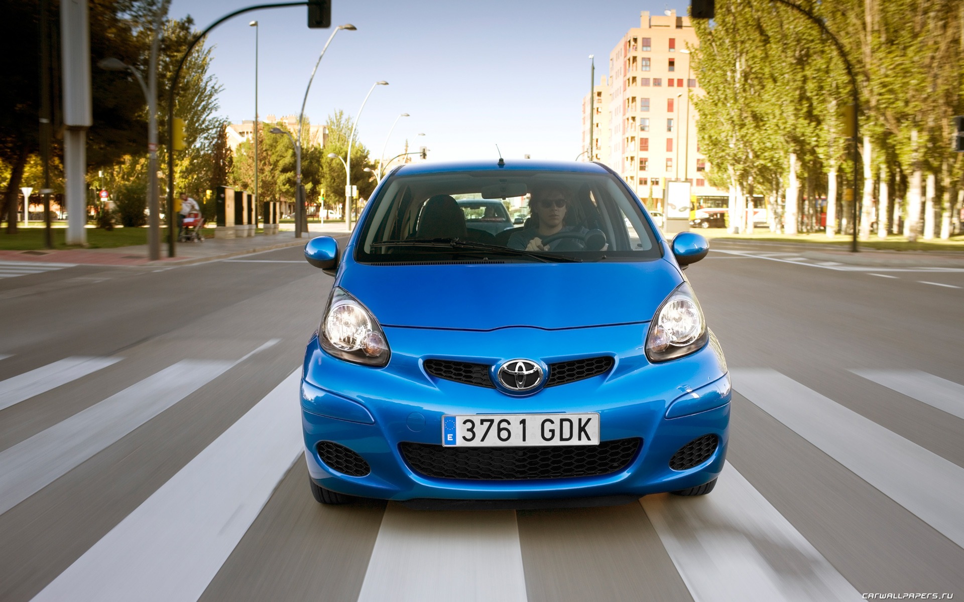 Toyota Aygo - 2009 HD wallpaper #1 - 1920x1200