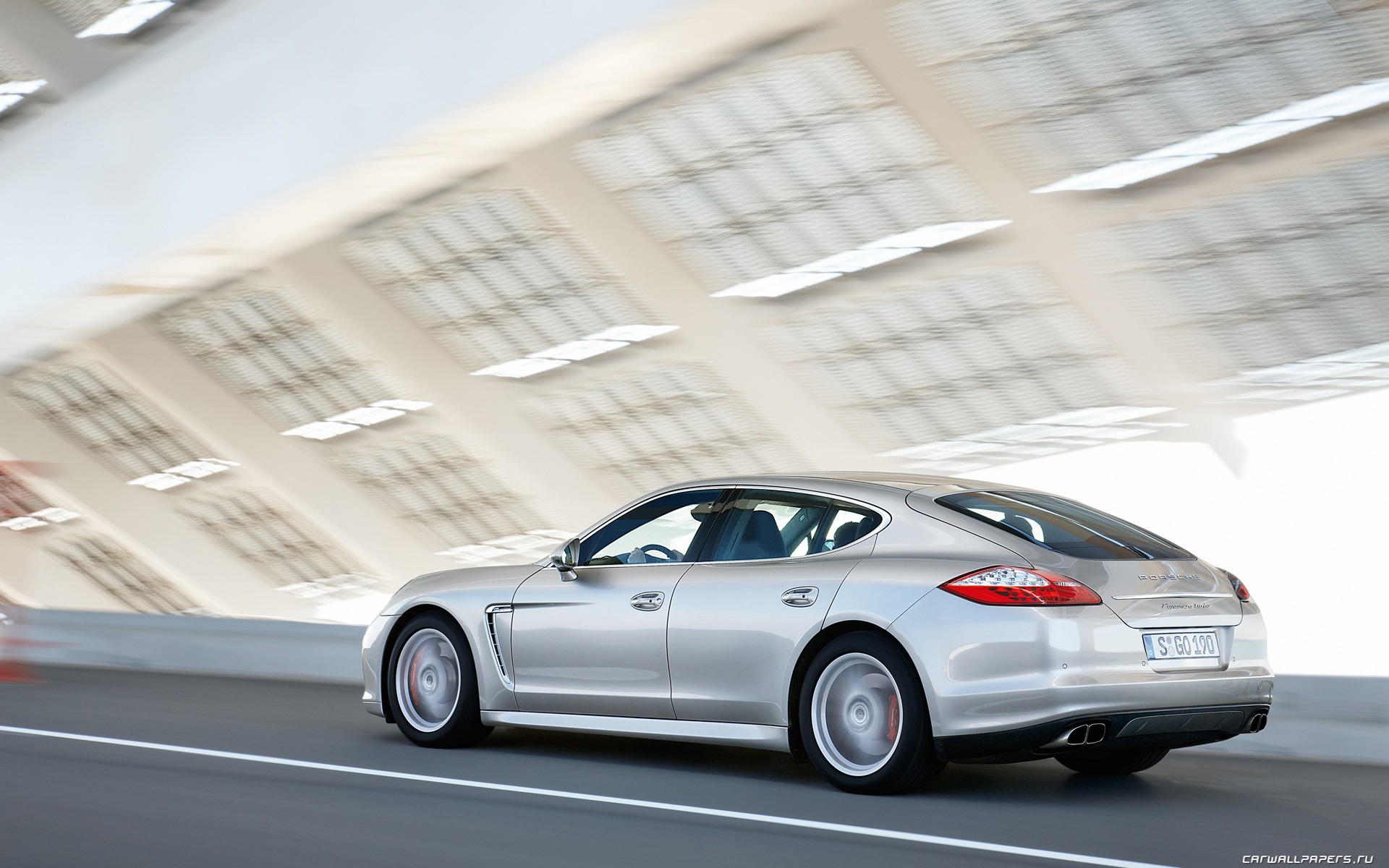 포르쉐 Panamera 터보 - 2009의 HD 벽지 #30 - 1920x1200