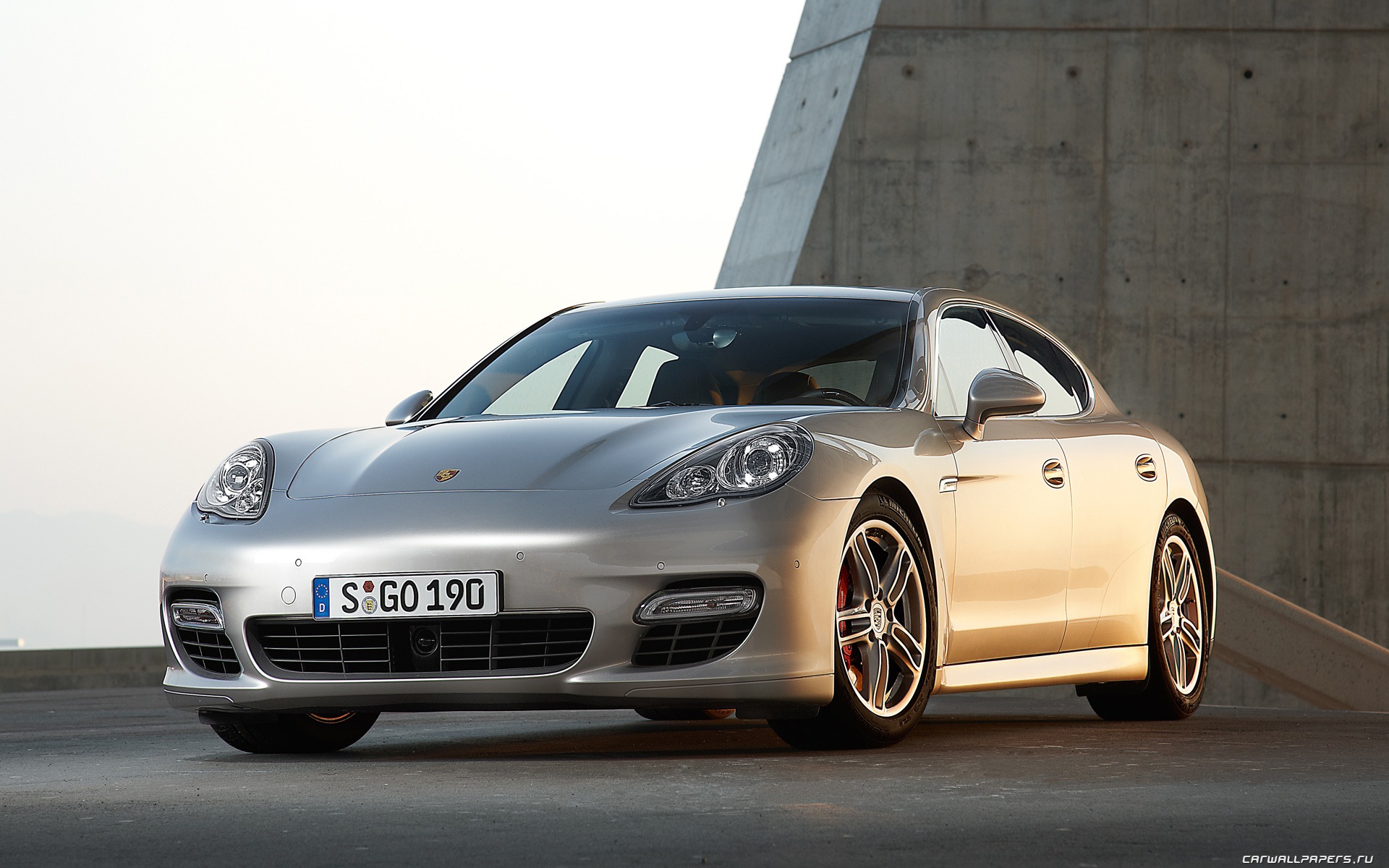 포르쉐 Panamera 터보 - 2009의 HD 벽지 #36 - 1920x1200