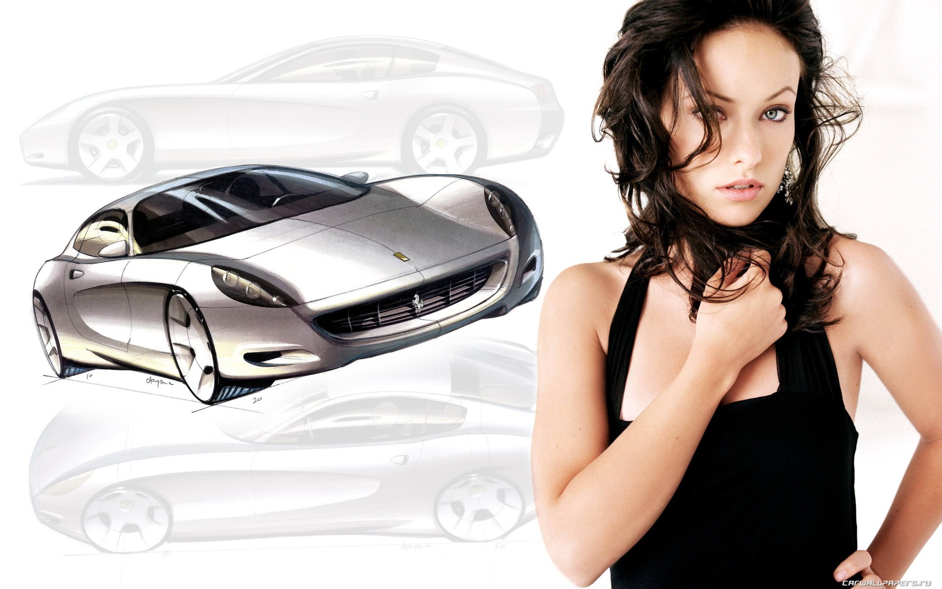 Cars and Girls wallpapers (2) #15 - 1920x1200