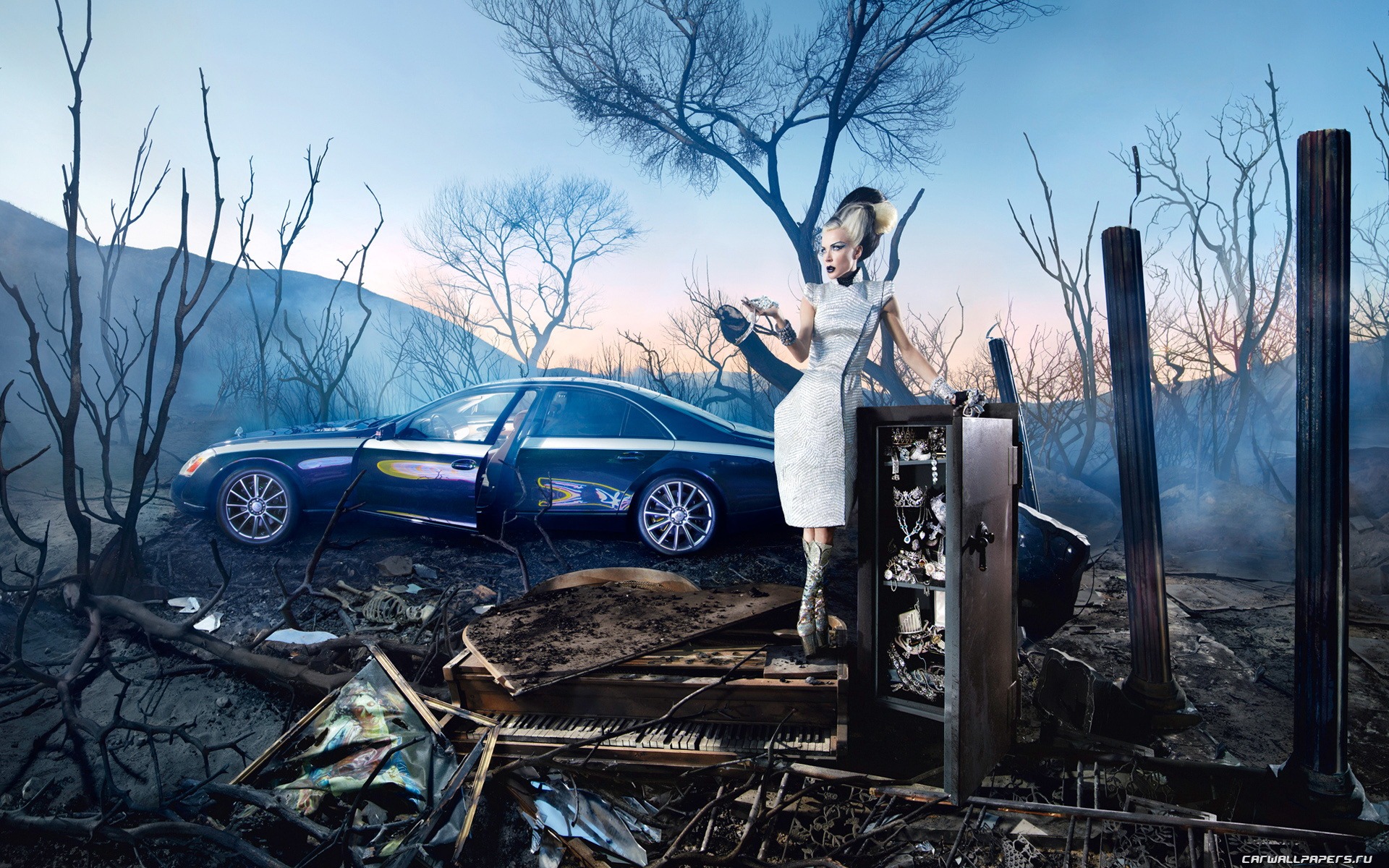 香車美女 壁紙(八) #1 - 1920x1200