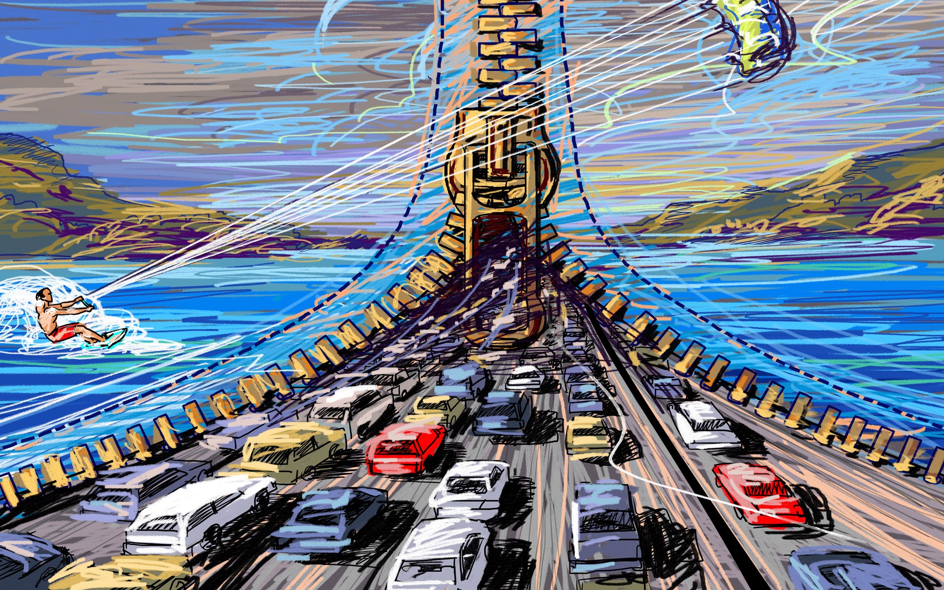 手繪寬屏生活 壁紙(三) #5 - 1920x1200