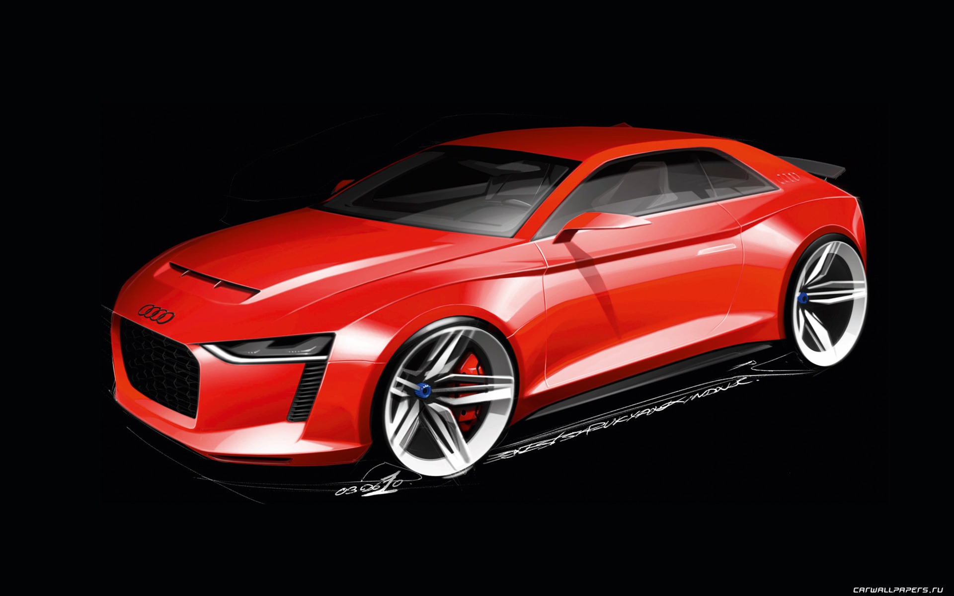 Concept Car Audi quattro - 2010 HD wallpaper #23 - 1920x1200