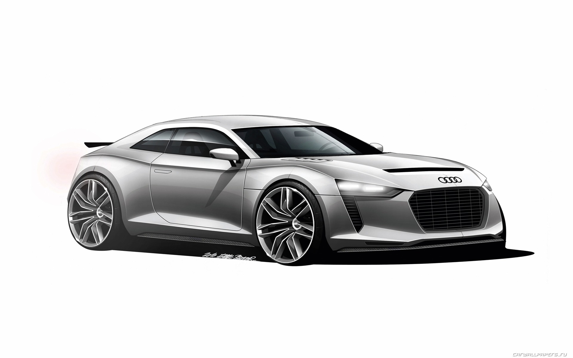 Concept Car Audi quattro - 2010 HD wallpaper #27 - 1920x1200