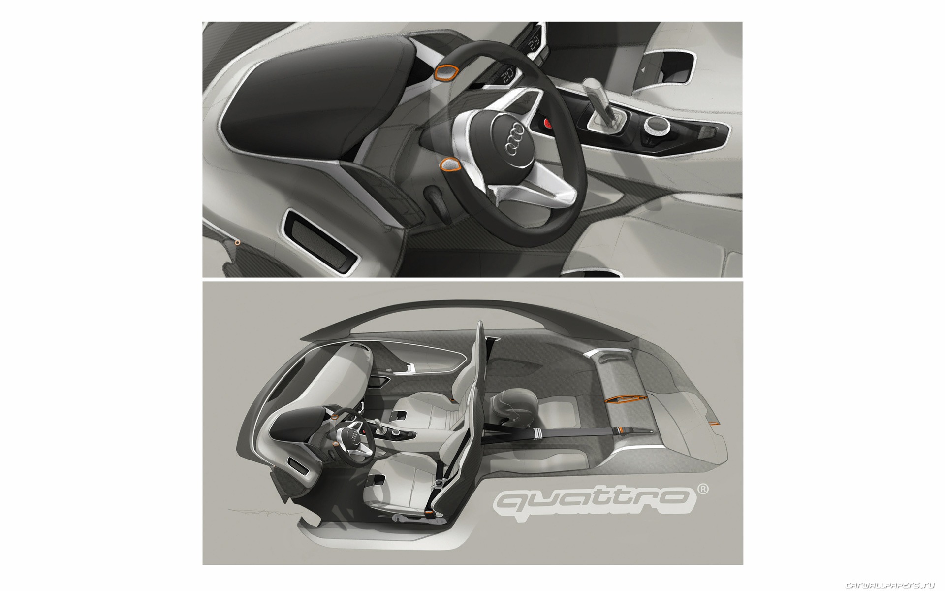 Concept Car Audi quattro - 2010 HD Wallpaper #32 - 1920x1200