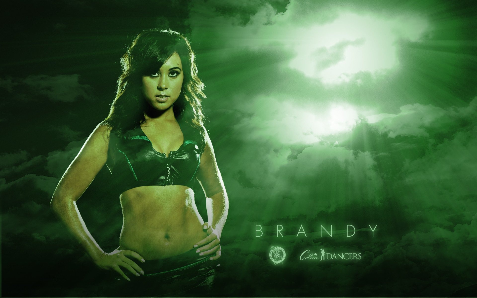 NBA 2010-11 season, the Celtics cheerleaders wallpaper #6 - 1920x1200