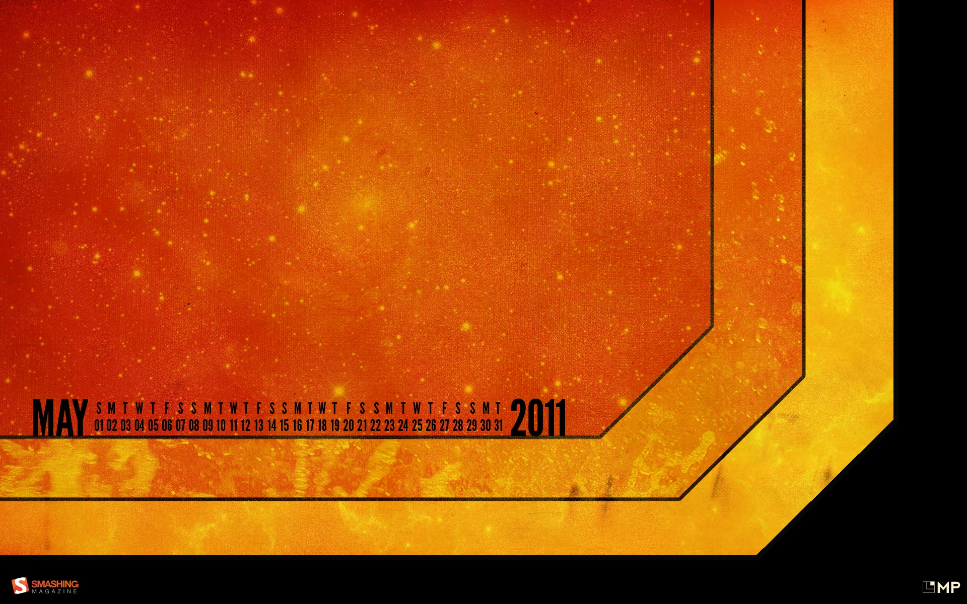 2011年5月 月曆壁紙(二) #3 - 1920x1200