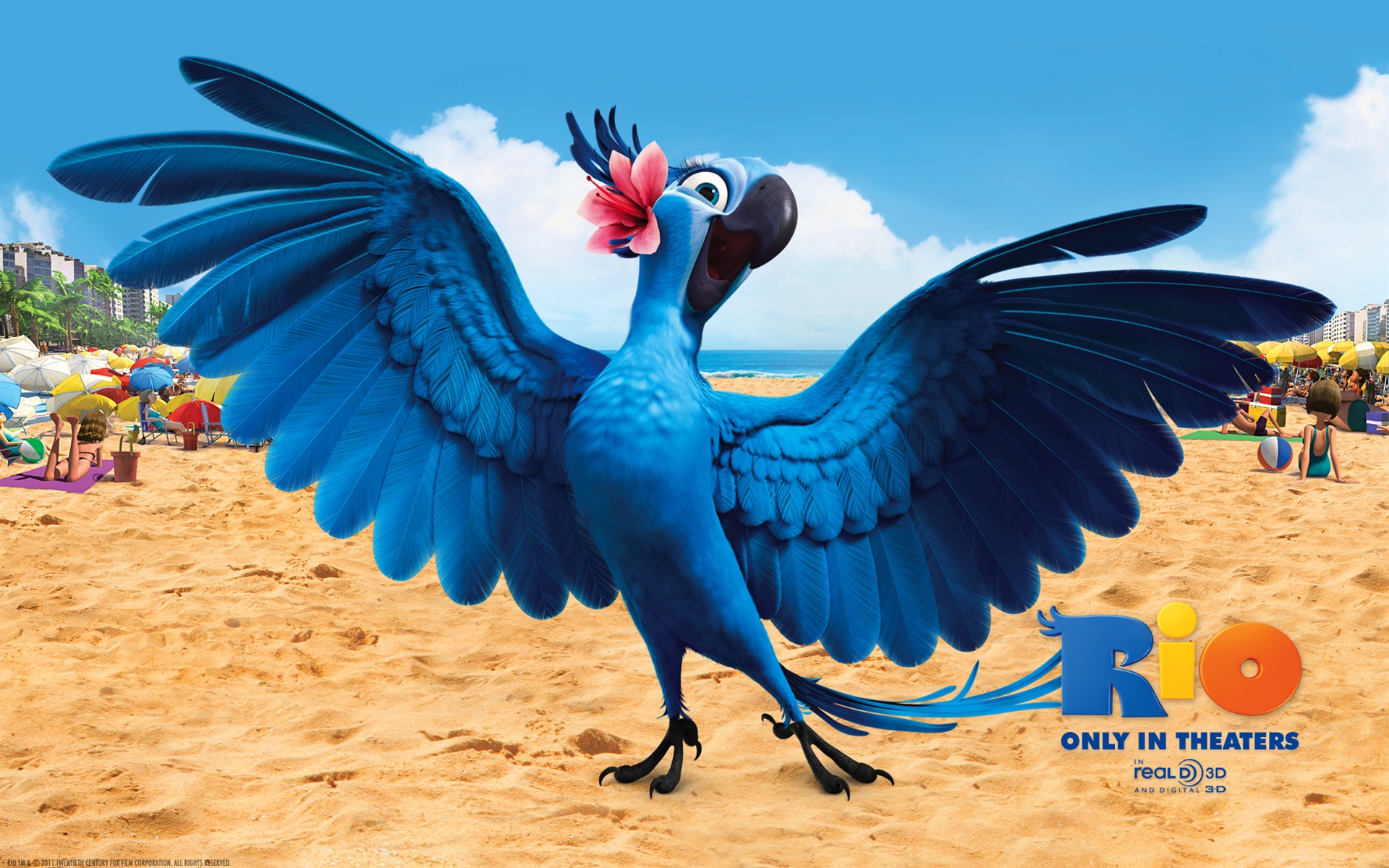 Rio 2011 里約大冒險 壁紙專輯 #1 - 1920x1200