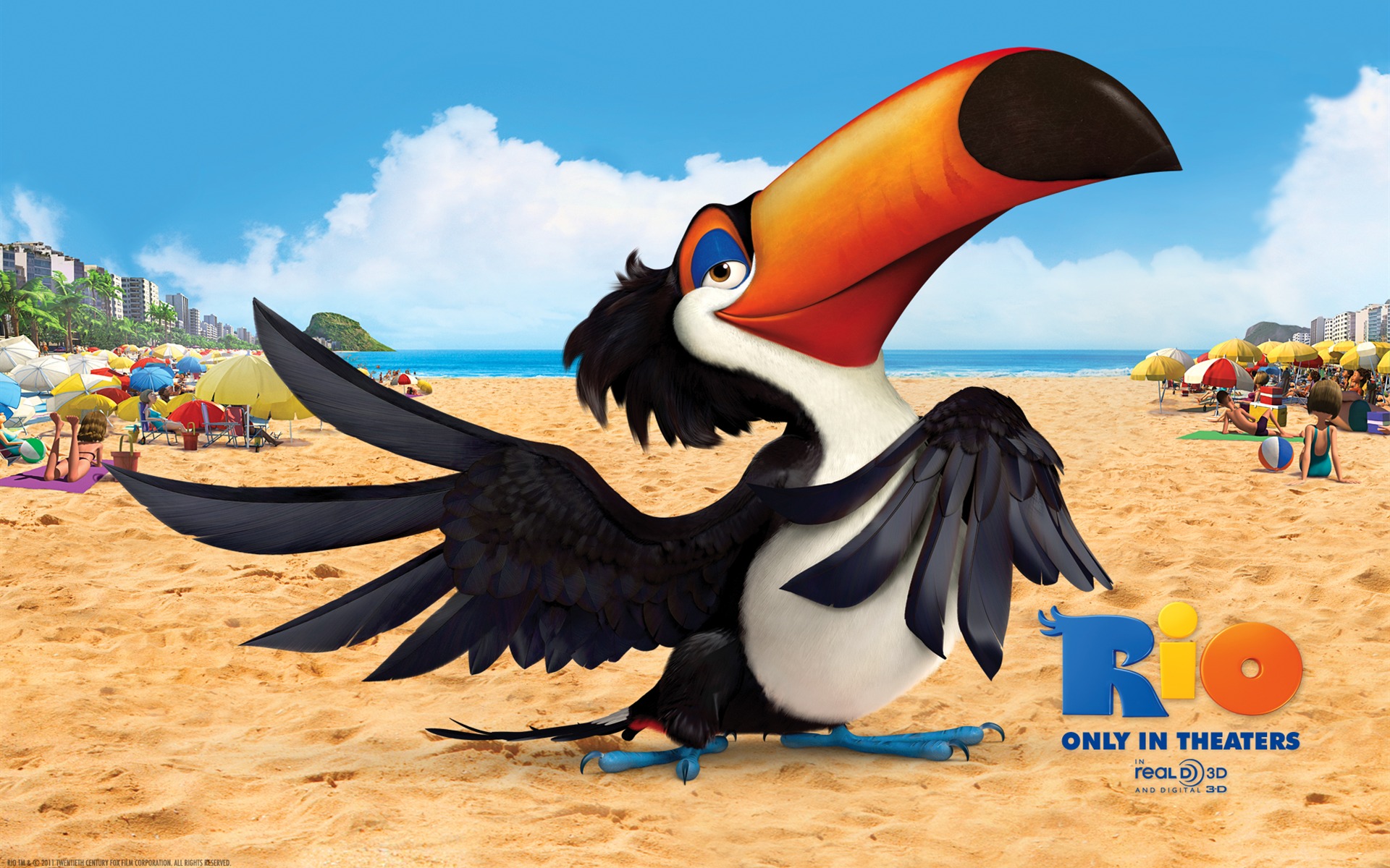 Rio 2011 里约大冒险 壁纸专辑16 - 1920x1200