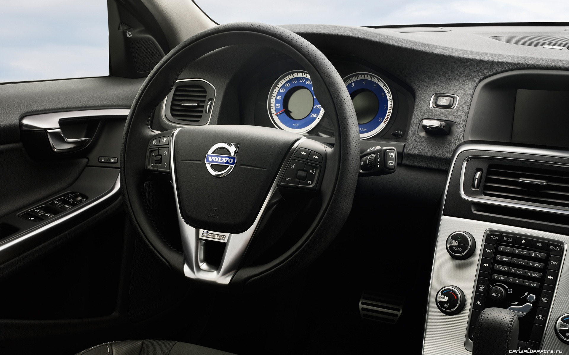 Volvo S60 R-Design - 2011 HD wallpaper #7 - 1920x1200