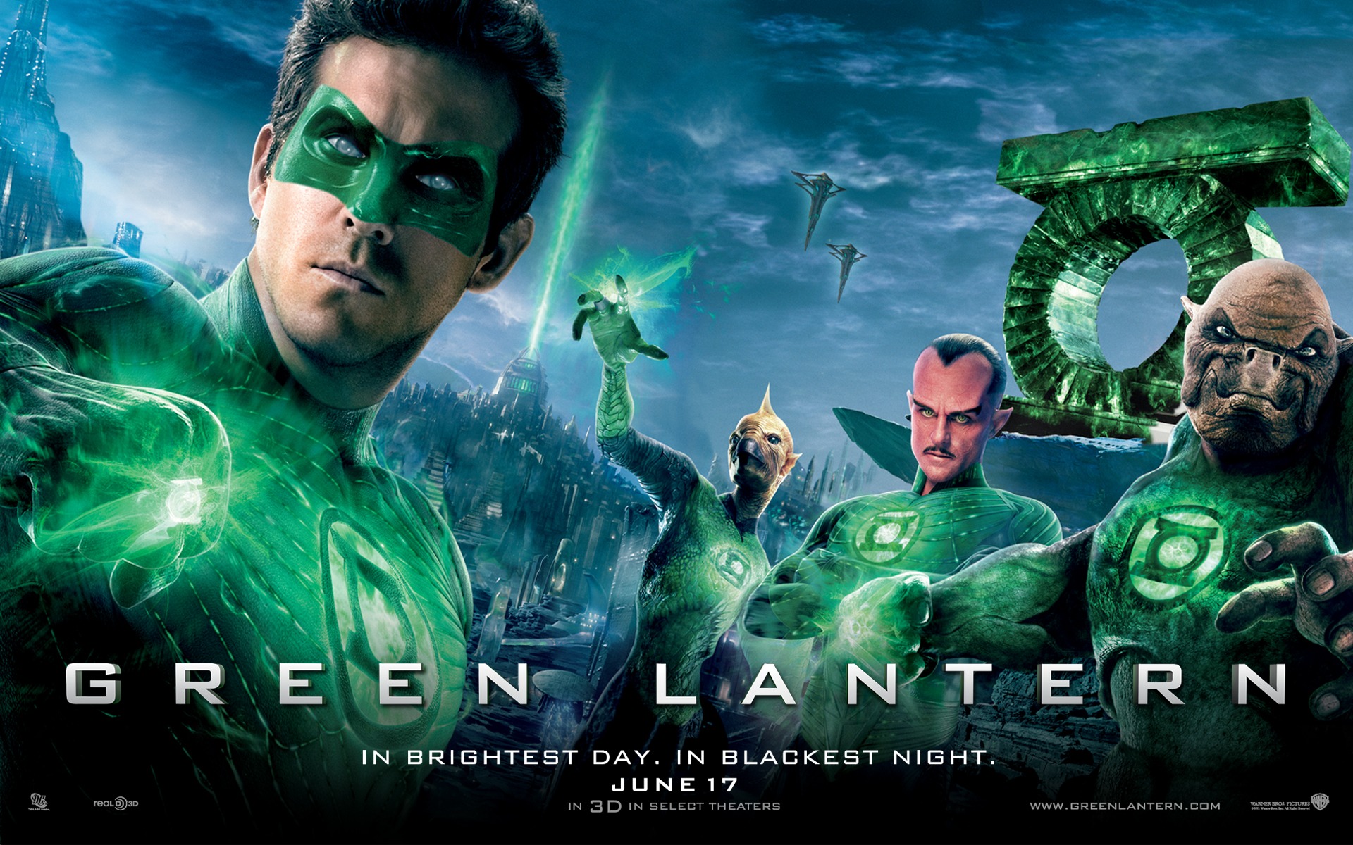 2011 Green Lantern HD fondos de pantalla #1 - 1920x1200