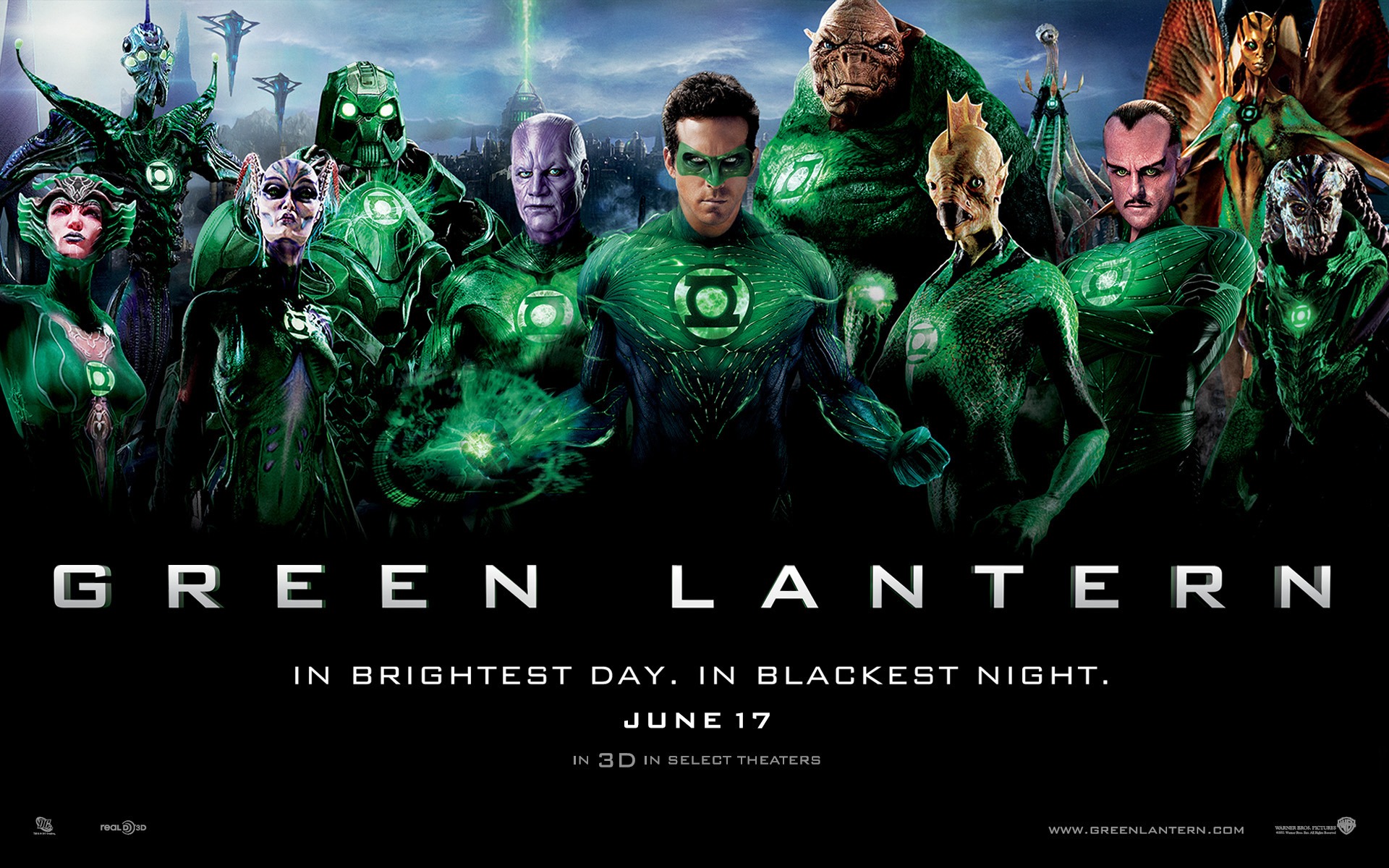 2011 Green Lantern 綠燈俠 高清壁紙 #9 - 1920x1200