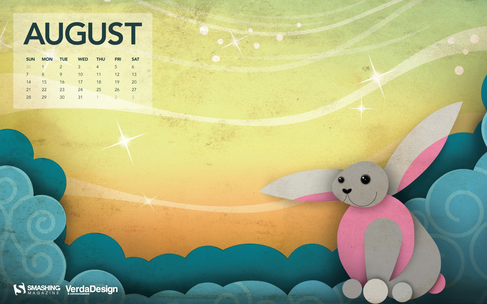 August 2011 calendar wallpaper (2) #8 - 1920x1200