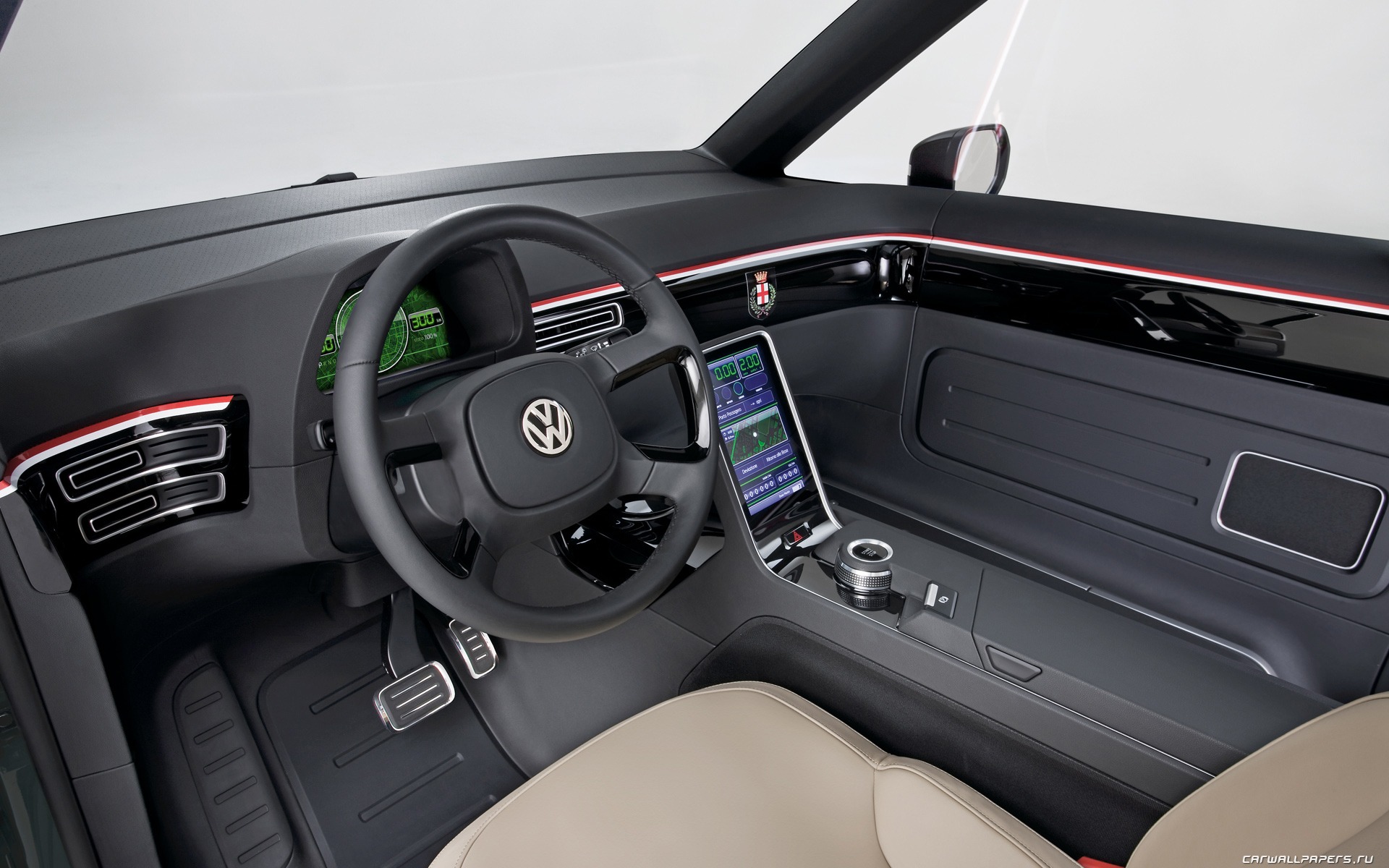 Concept Car Volkswagen Milano Taxi - 2010 HD wallpapers #9 - 1920x1200