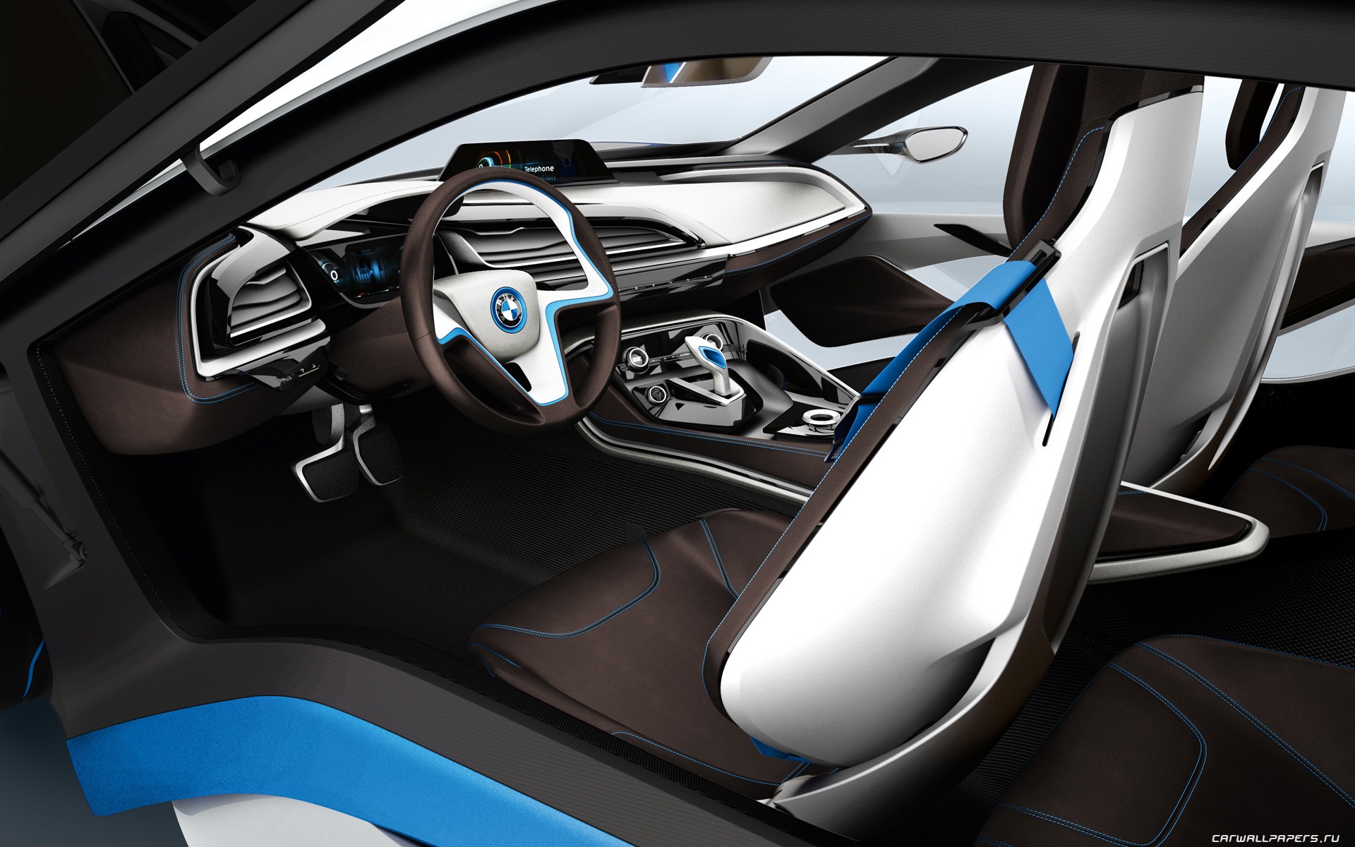 BMW i8 Concepto - 2011 fondos de pantalla HD #37 - 1920x1200